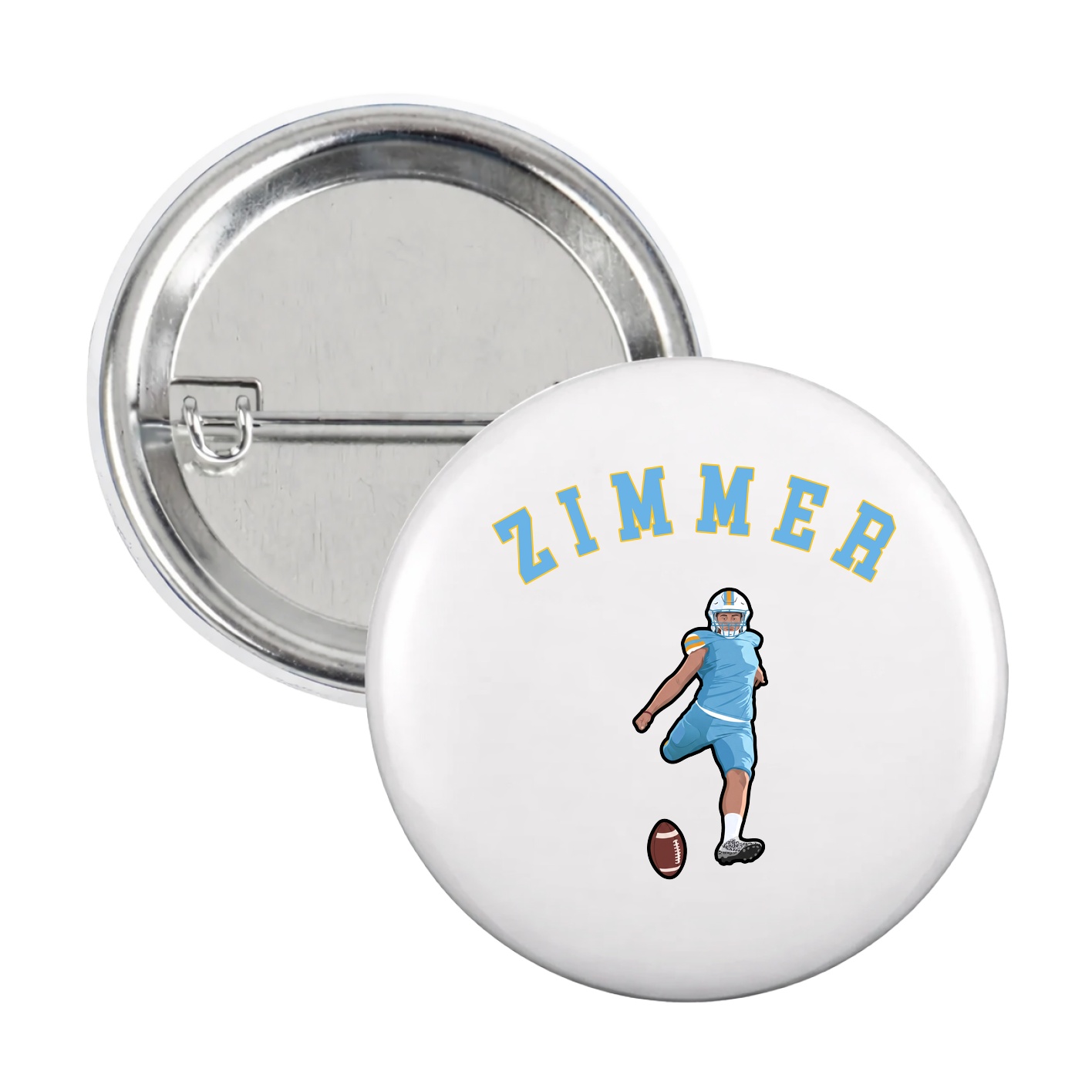 Game Day Button — Shirsey Arch in White
