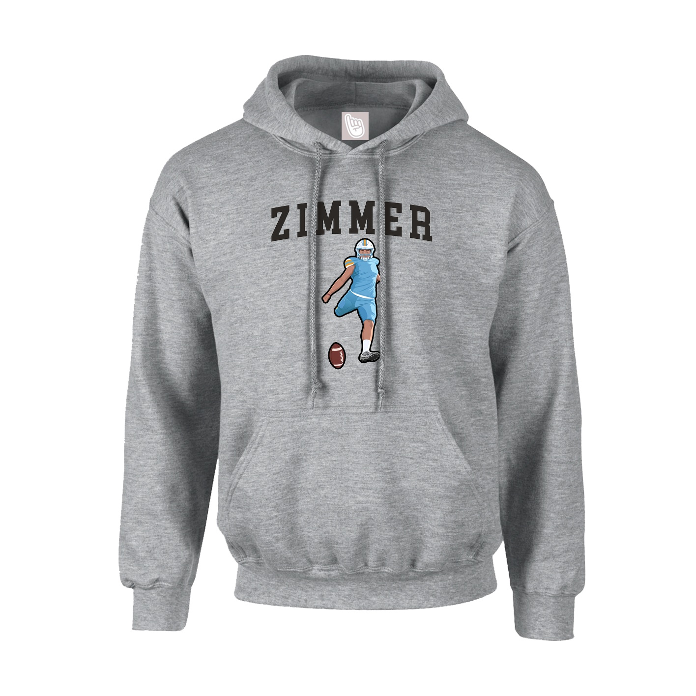Hoodie — Shirsey in Grey