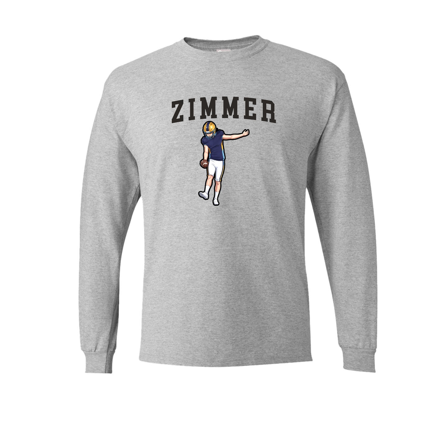 Long Sleeve Tee — Shirsey in Grey