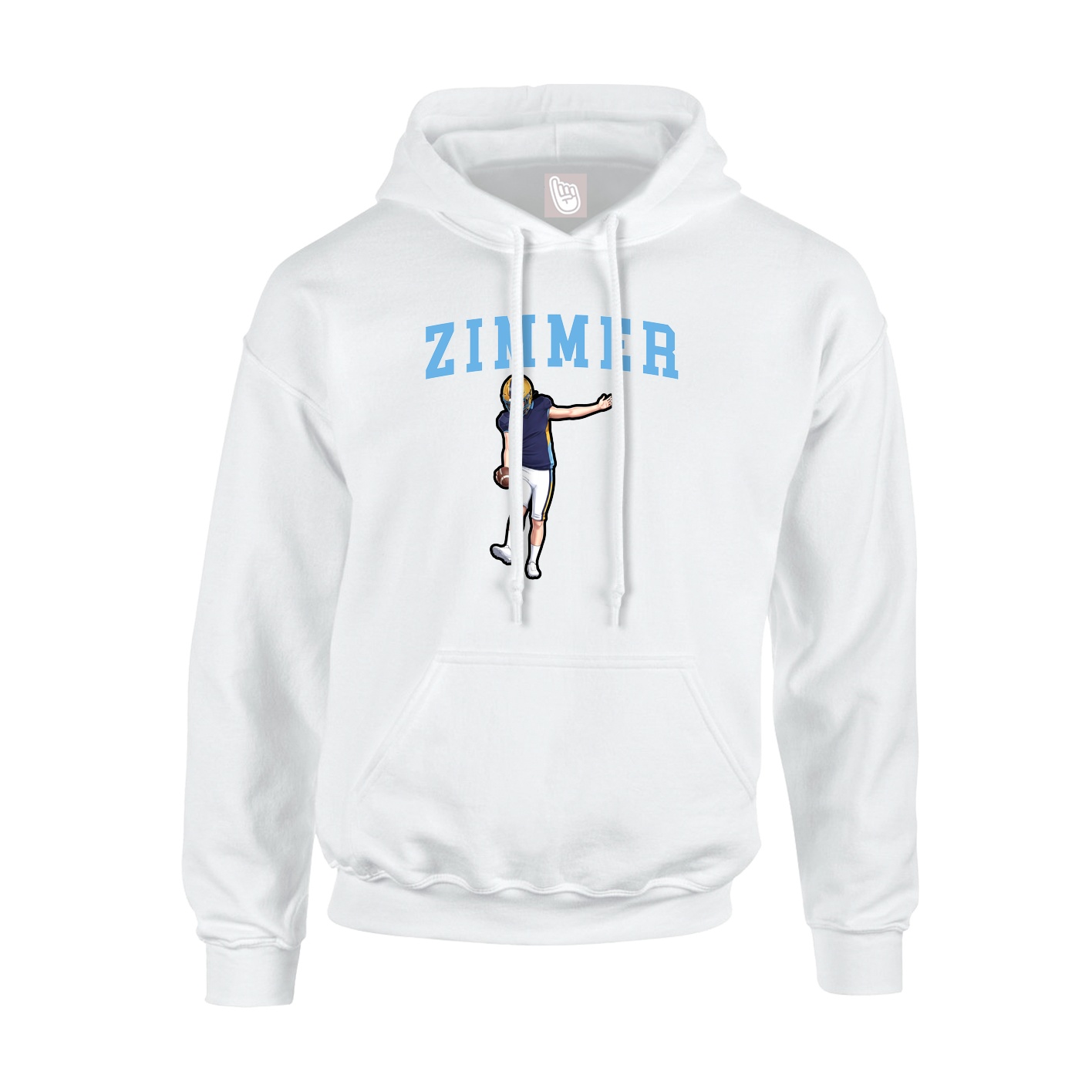 Youth Hoodie — Shirsey in White