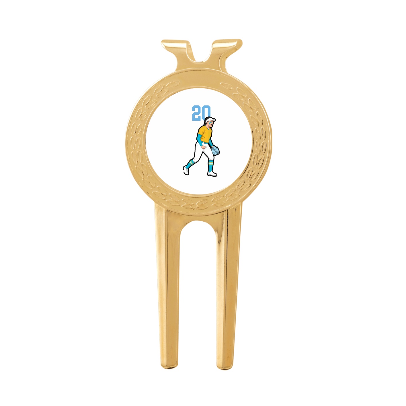 Divot Tool with Ball Marker — Number Top in Classic