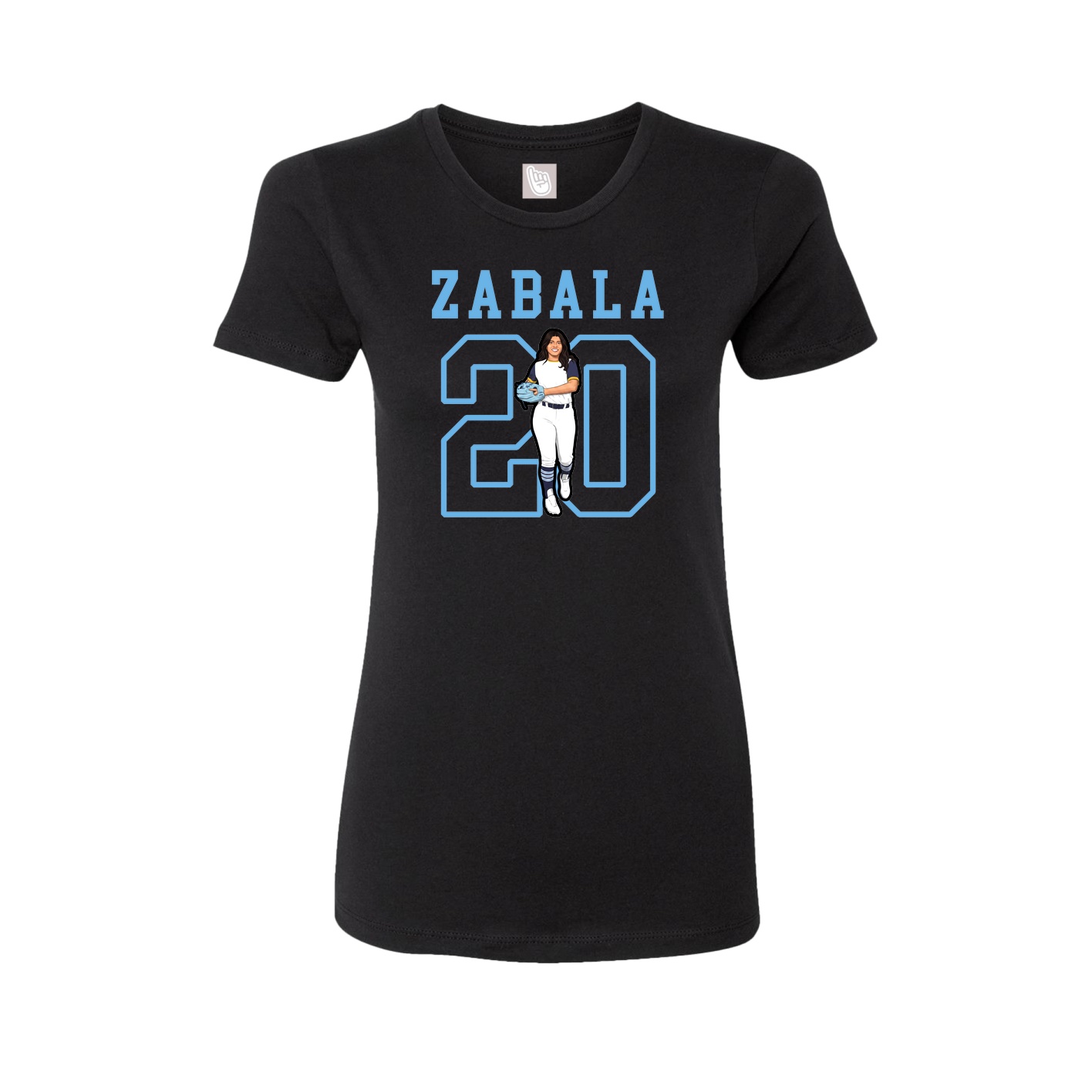 Fitted Women's Tee — Shirsey in Black