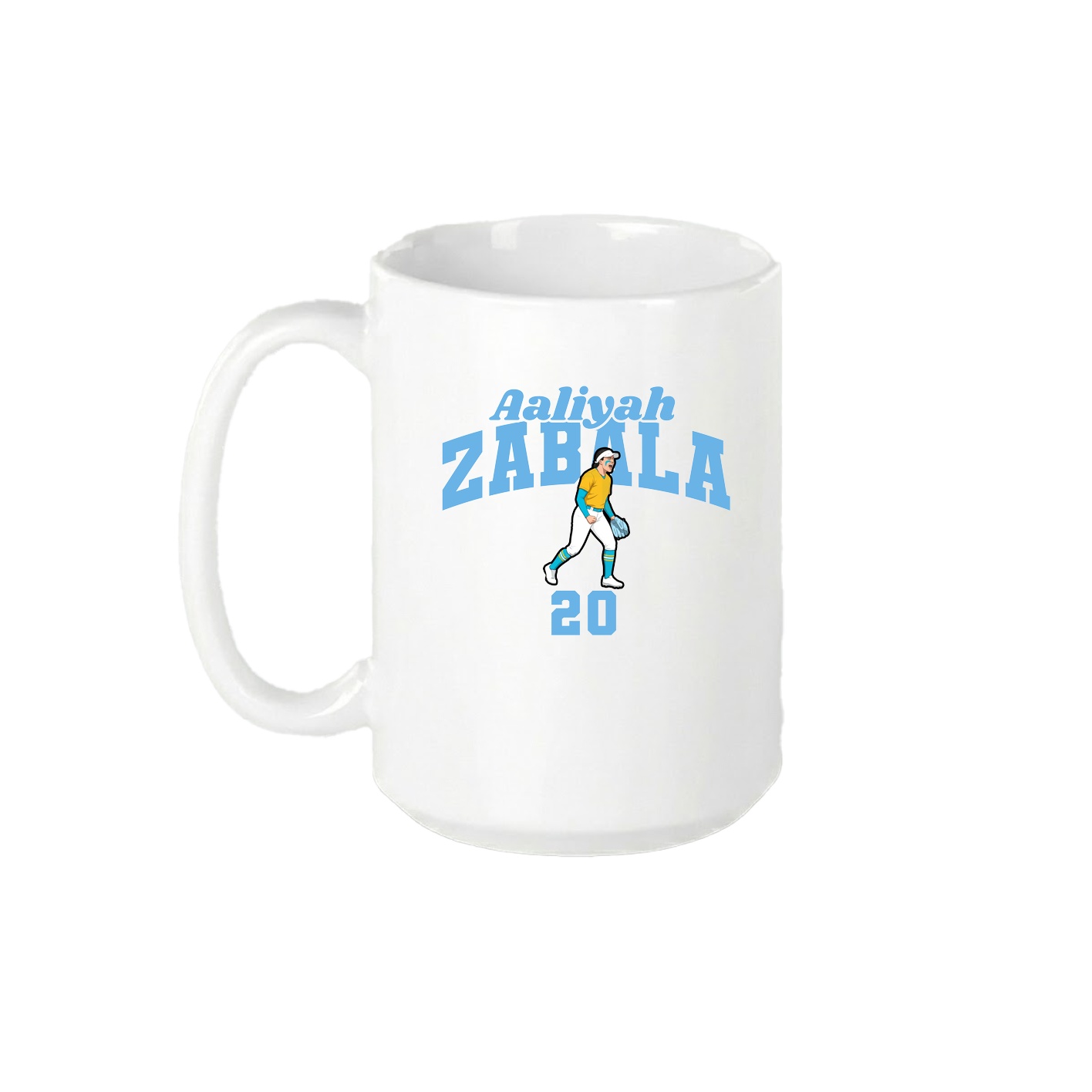 15oz Coffee Mug — Signature Arch in White