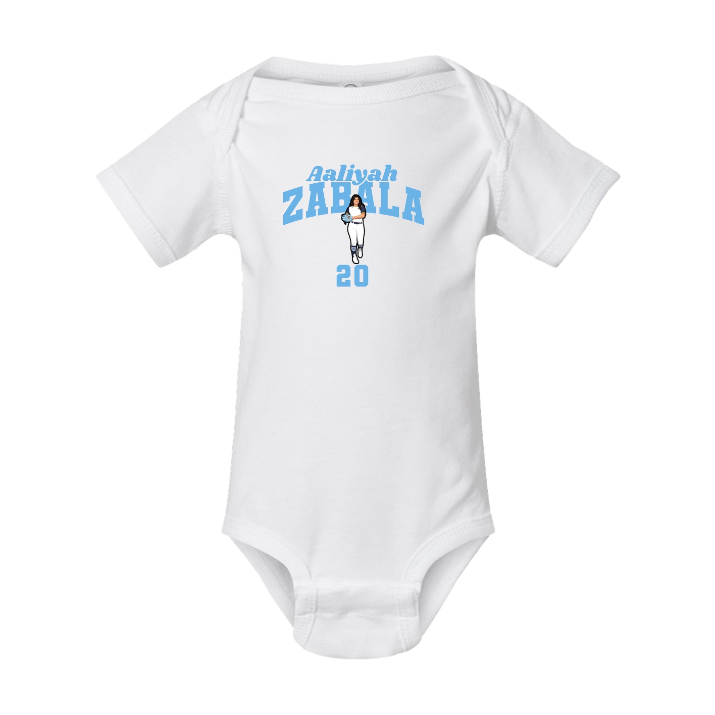 Baby Onesie — Signature Arch in White