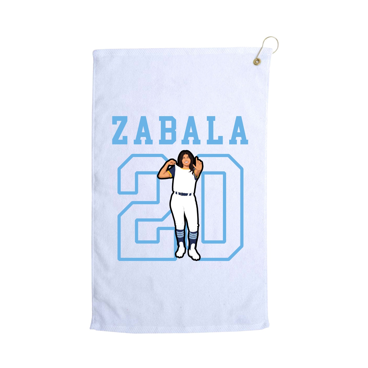 Golf Towel — Shirsey in White