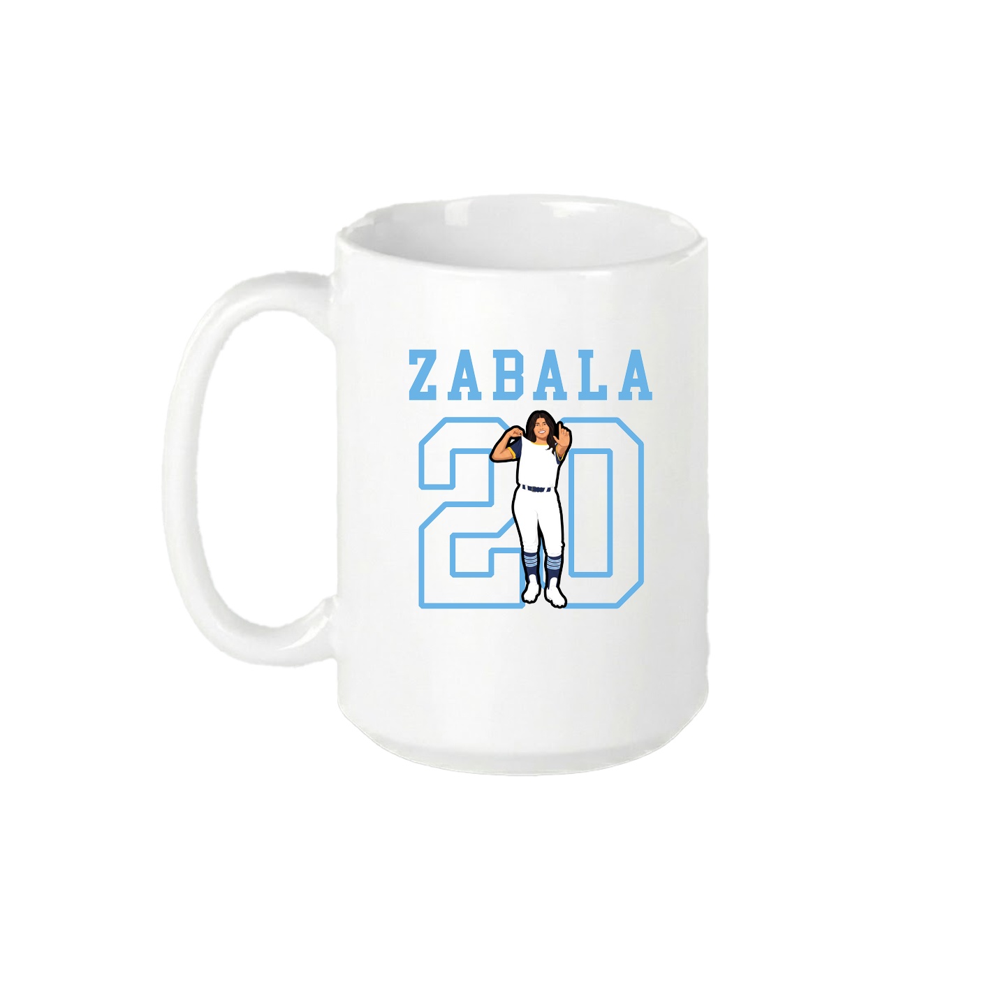 15oz Coffee Mug — Shirsey in White