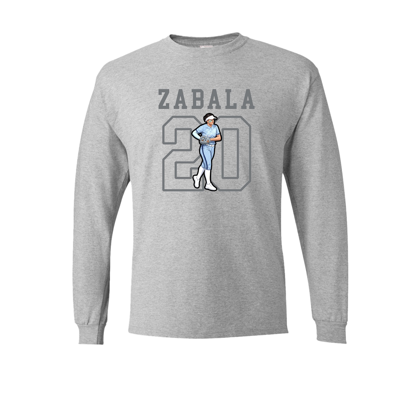 Long Sleeve Tee — Shirsey in Grey