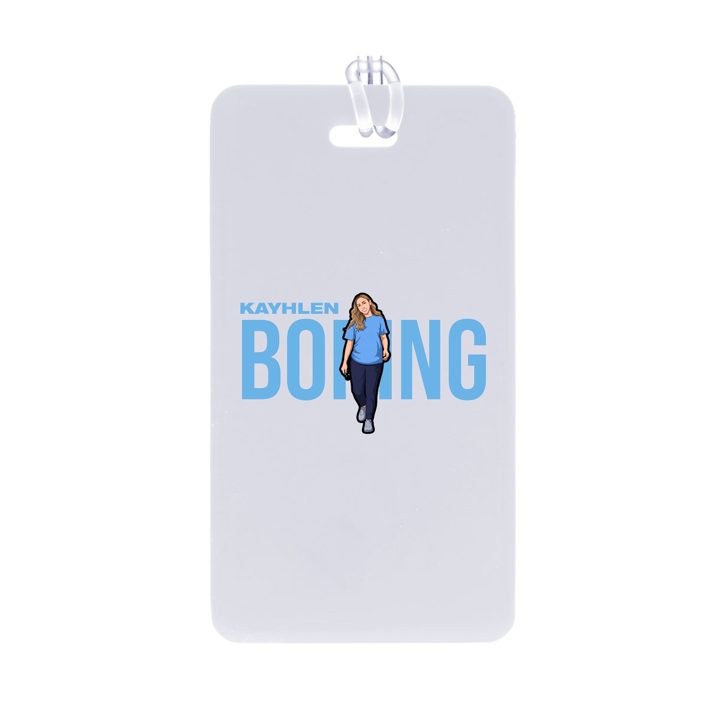 Bag Tag — Player Name in Classic