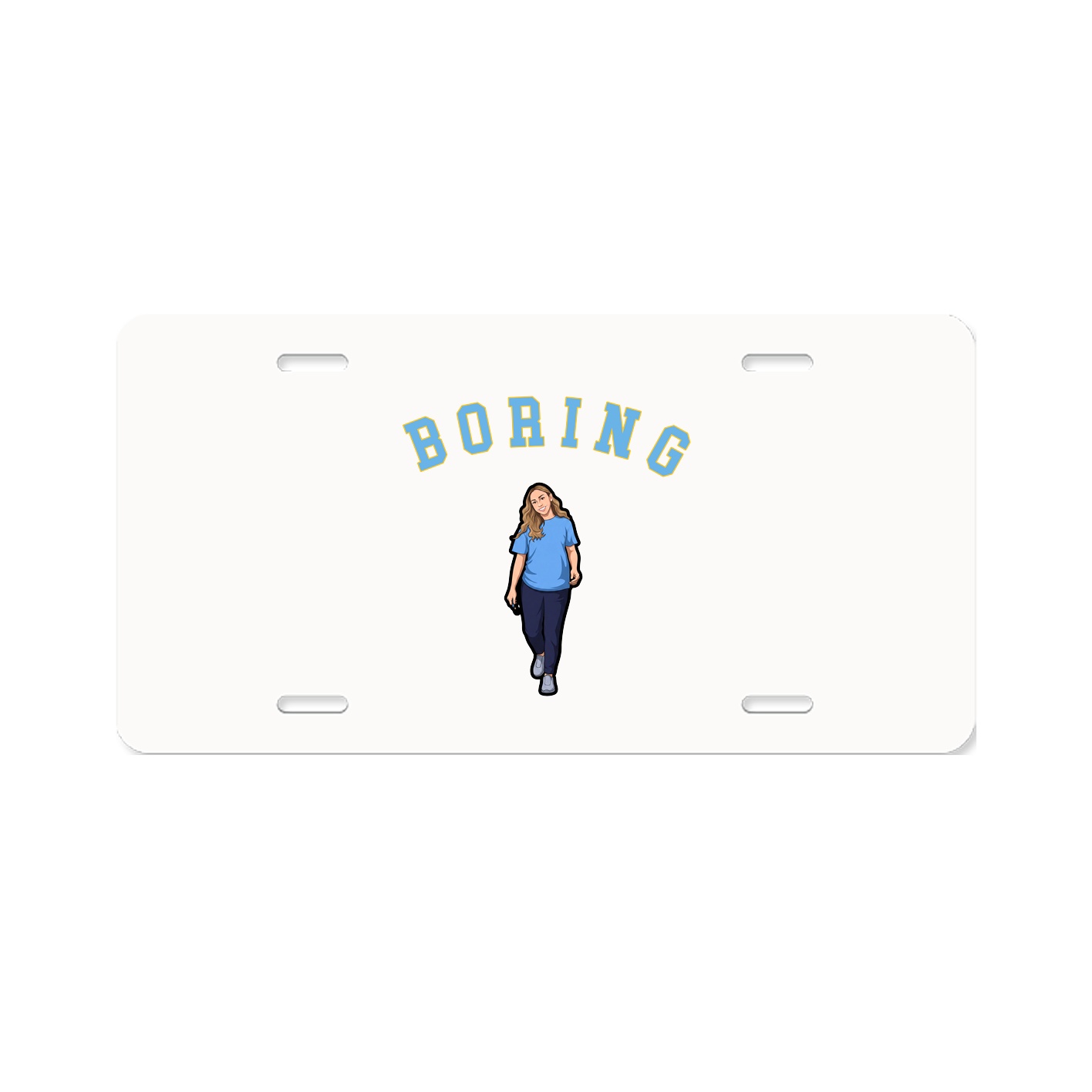 License Plate — Shirsey Arch in Classic
