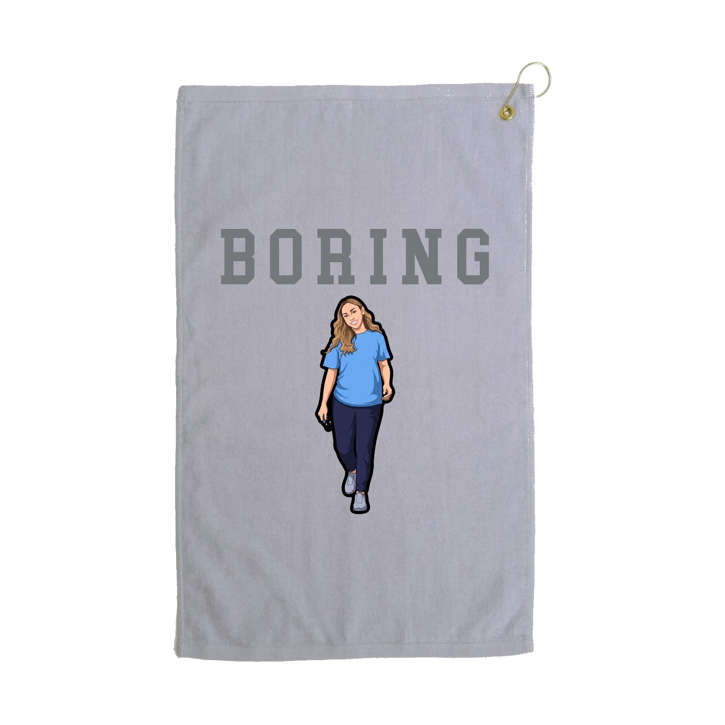 Golf Towel — Shirsey in Grey