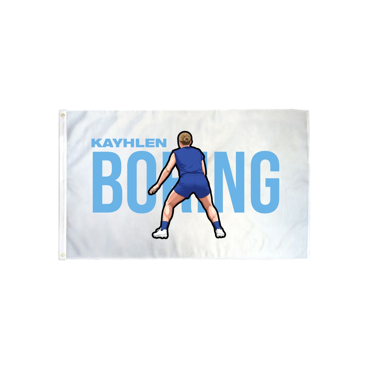 3x5 Flag — Player Name in Classic