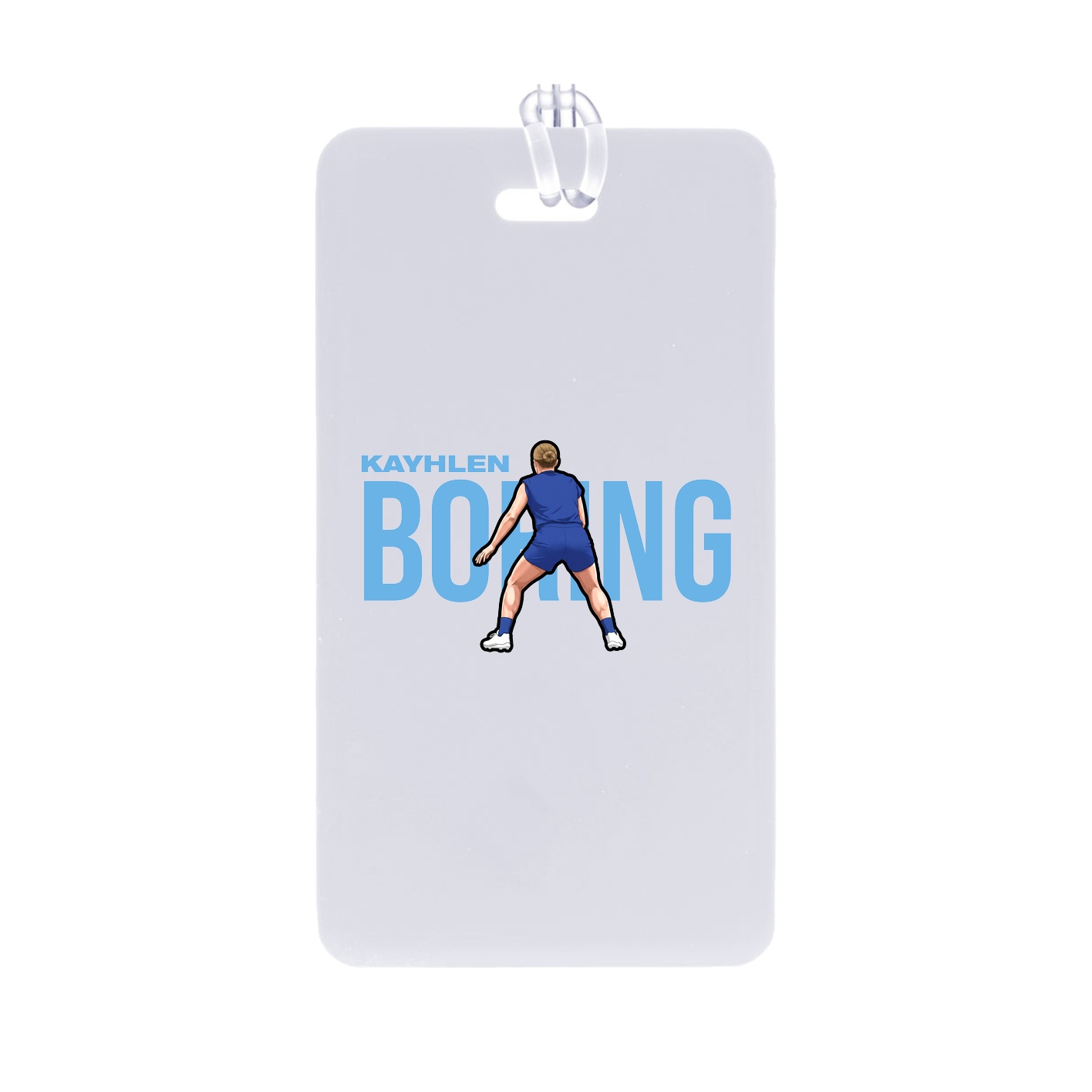Bag Tag — Player Name in Classic