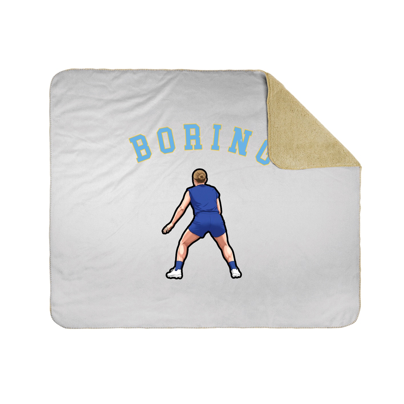 Throw Blanket — Shirsey Arch in White