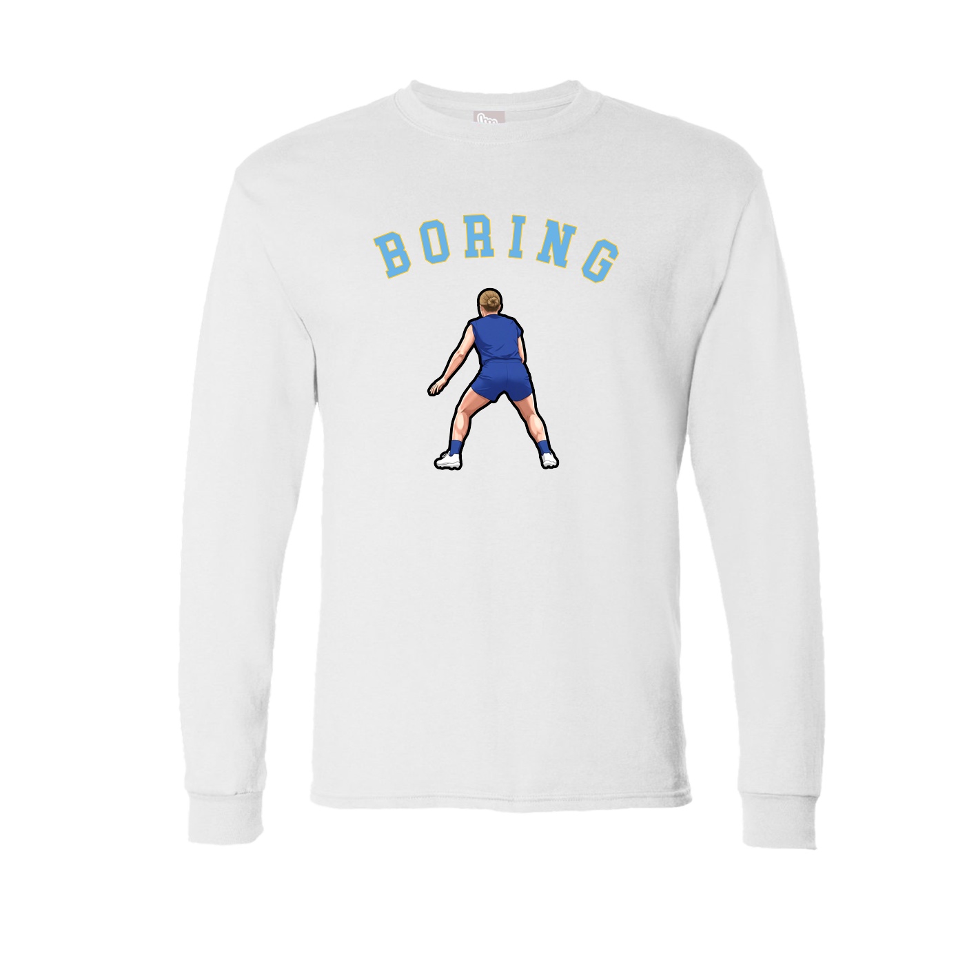 Long Sleeve Tee — Shirsey Arch in White