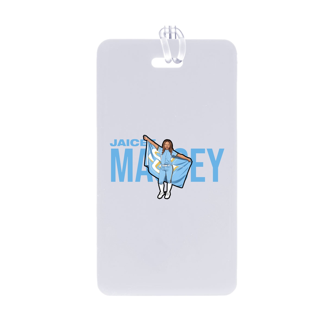 Bag Tag — Player Name in Classic