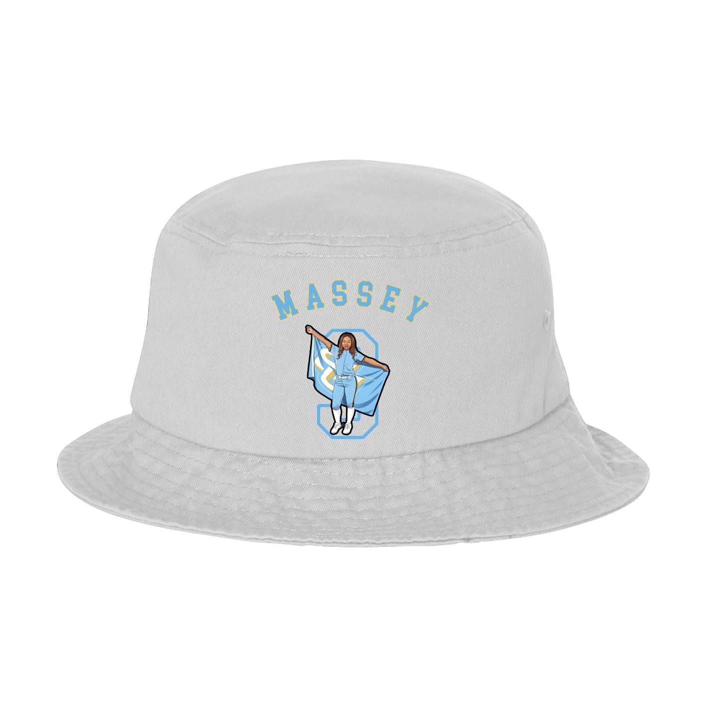 Bucket Cap — Shirsey Arch in White