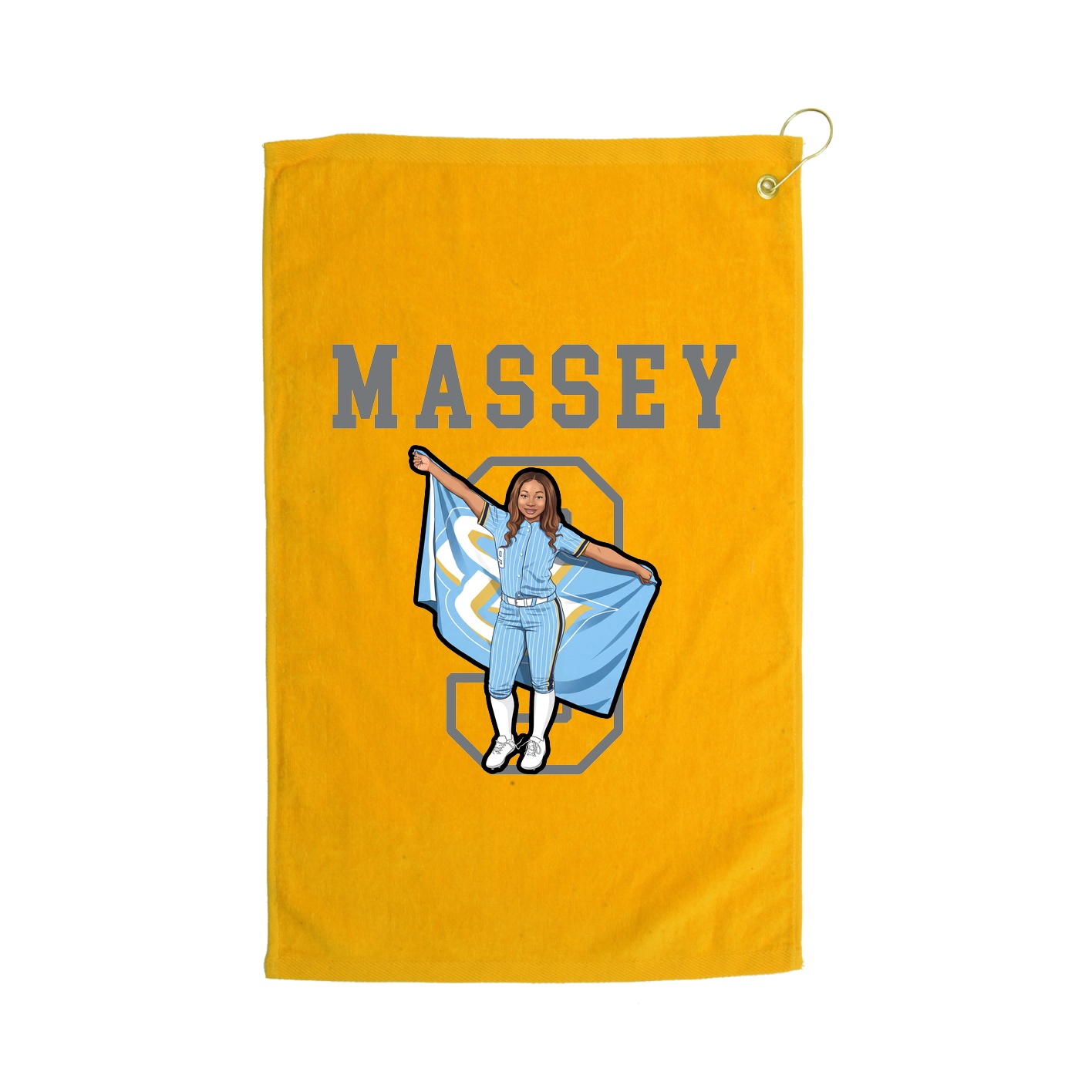 Golf Towel — Shirsey in Gold