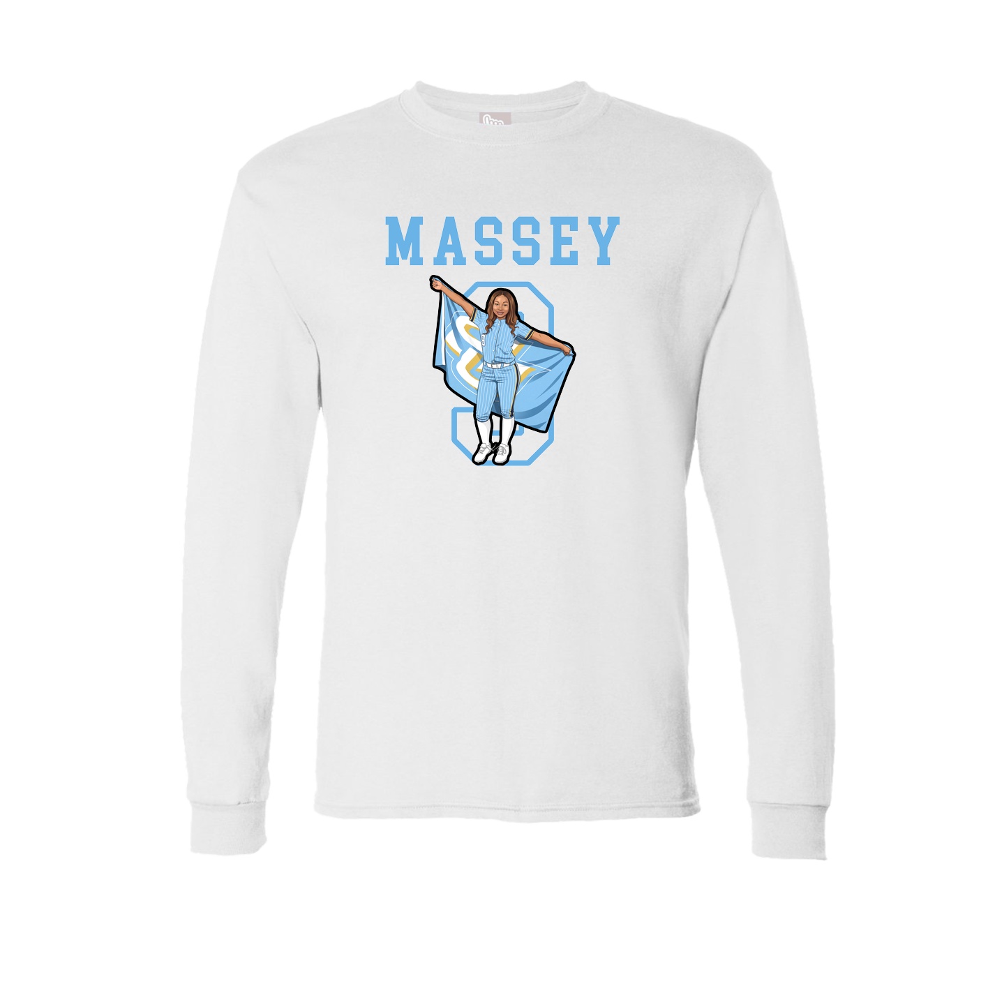 Long Sleeve Tee — Shirsey in White