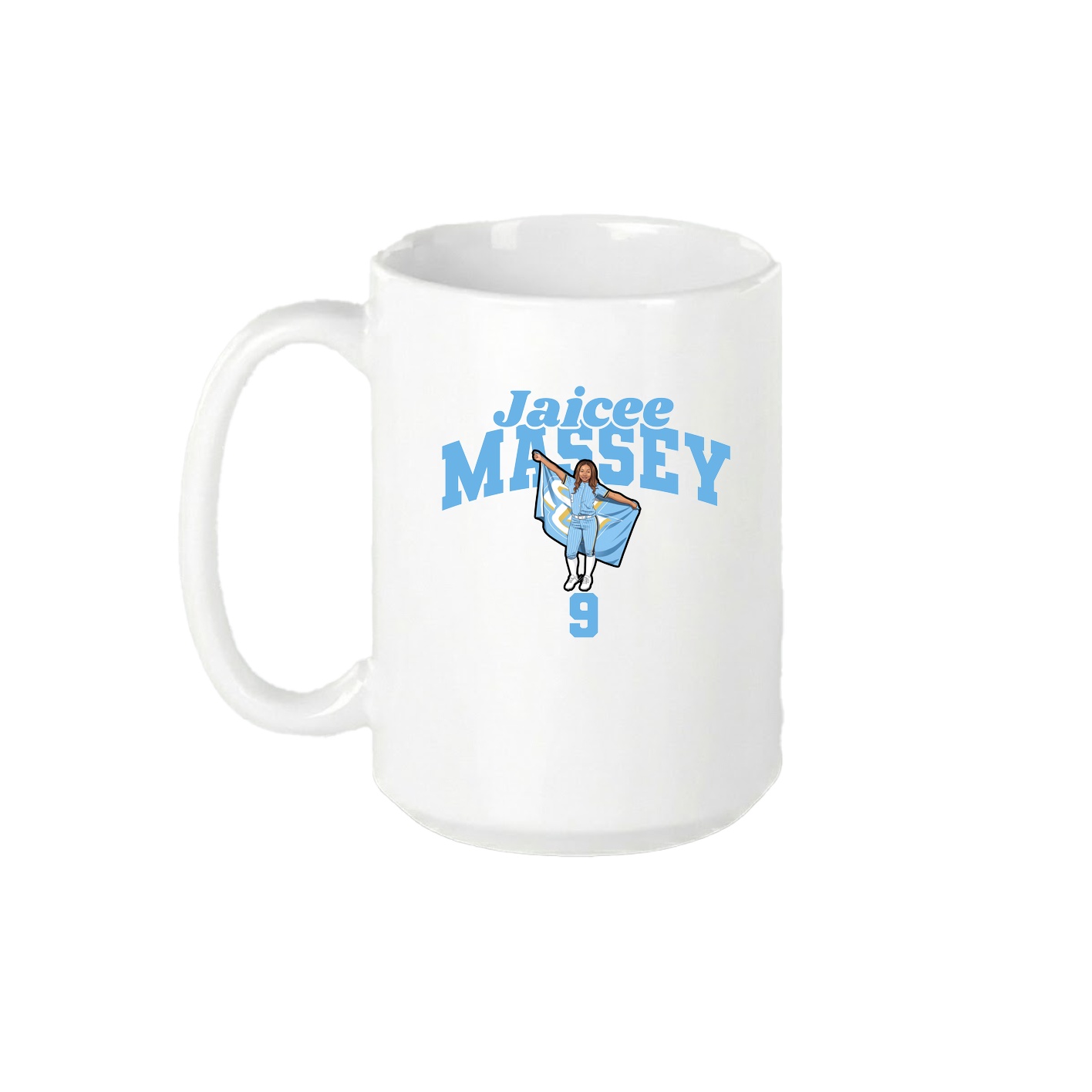 15oz Coffee Mug — Signature Arch in White