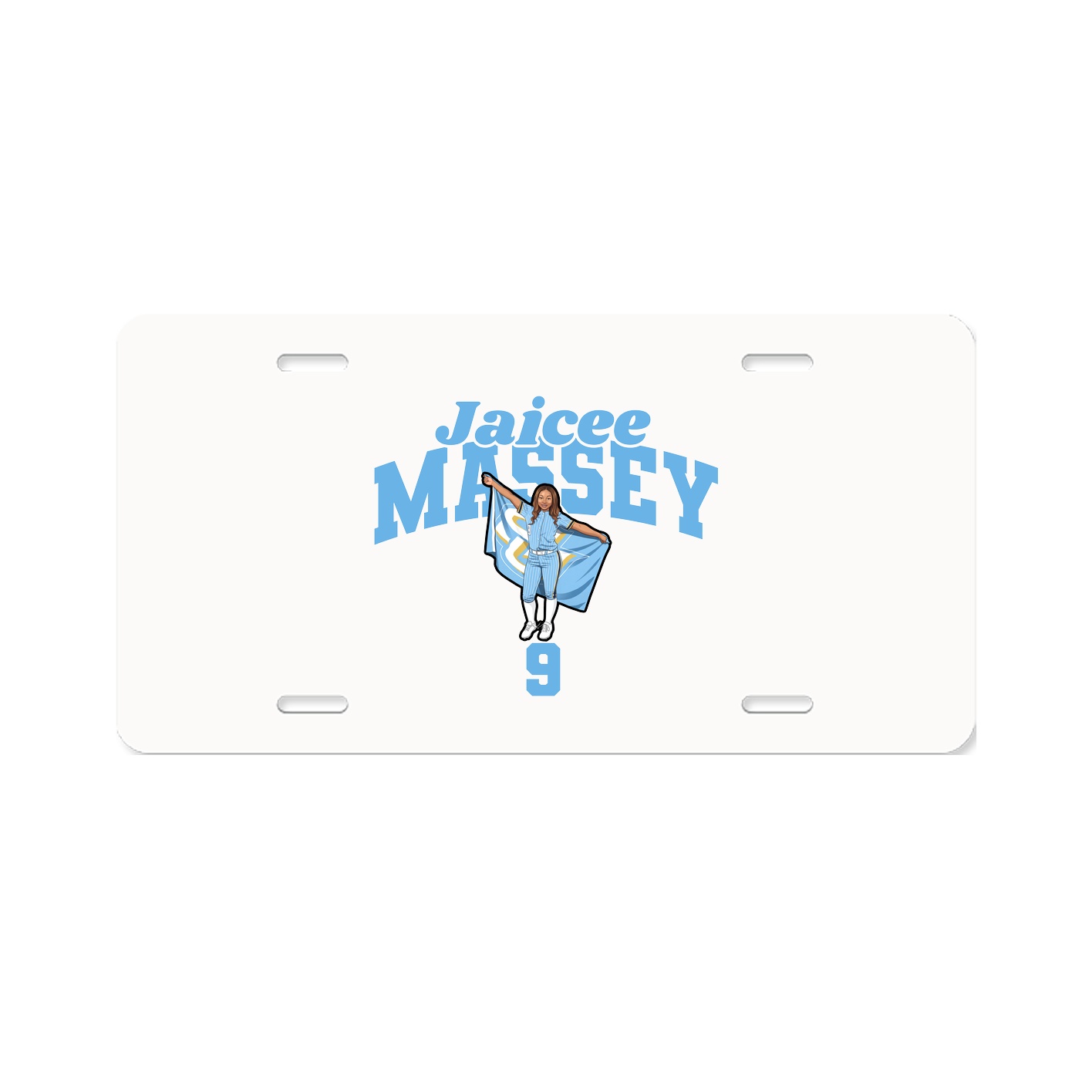 License Plate — Signature Arch in Classic