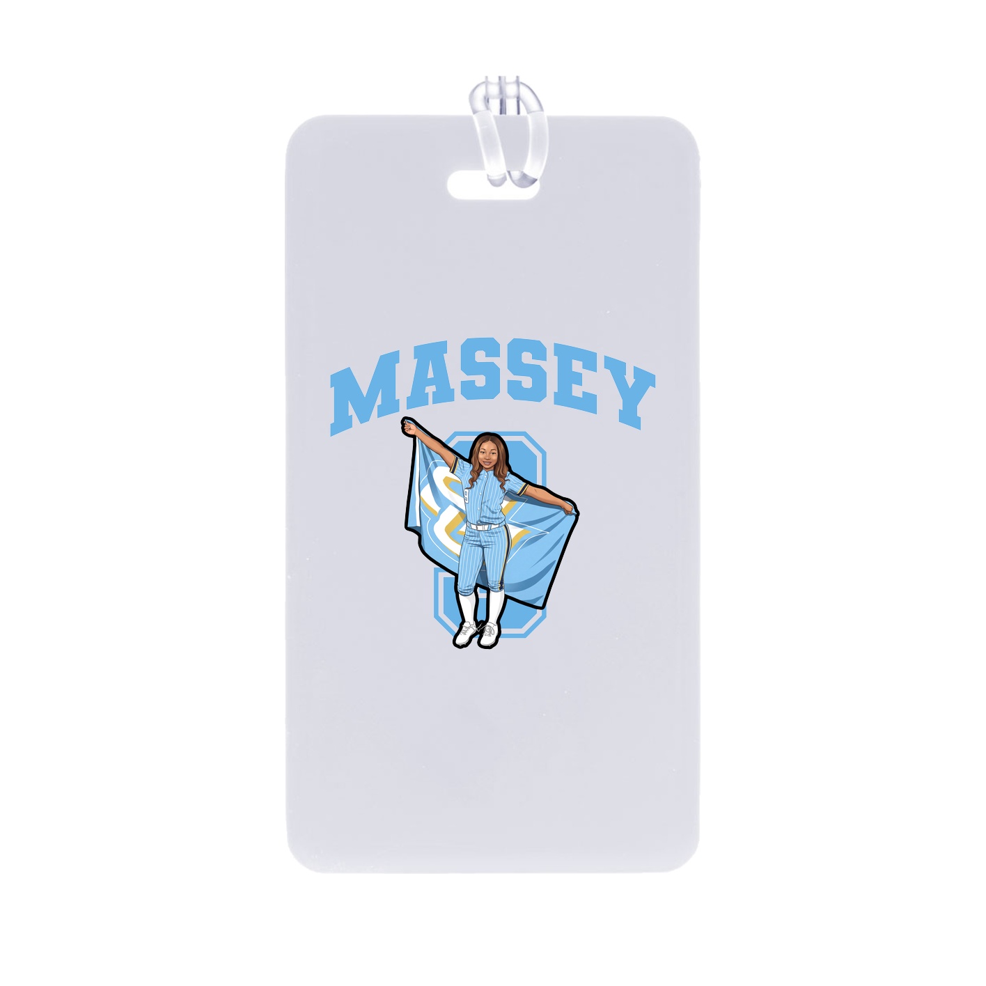 Bag Tag — Number in Classic