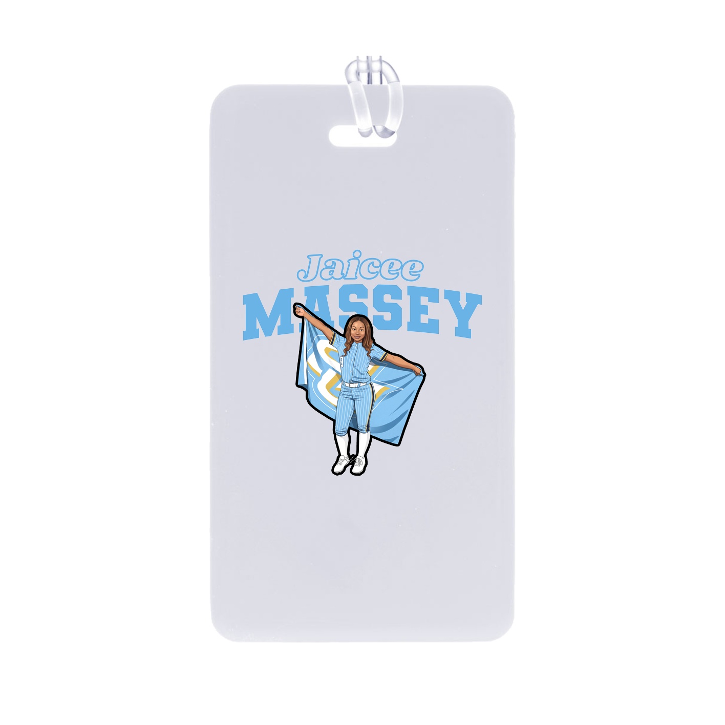 Bag Tag — Name Arch in Classic