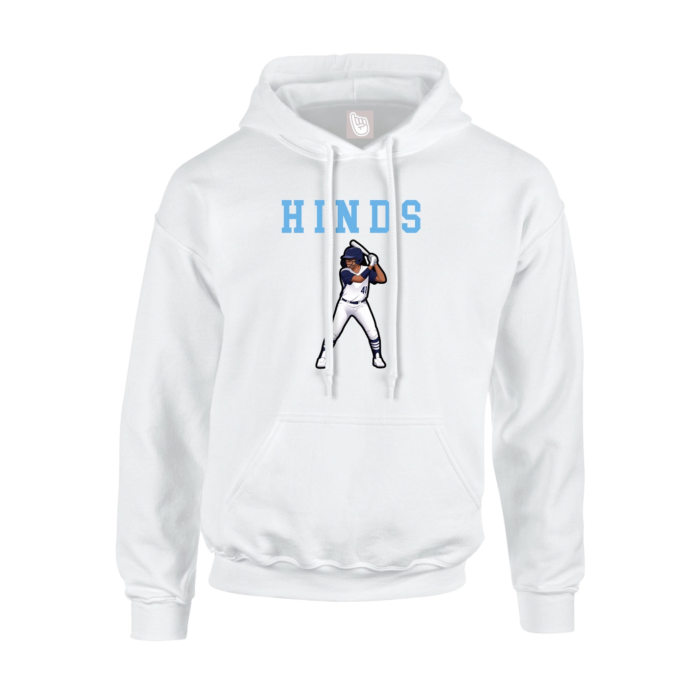 Youth Hoodie — Shirsey in White