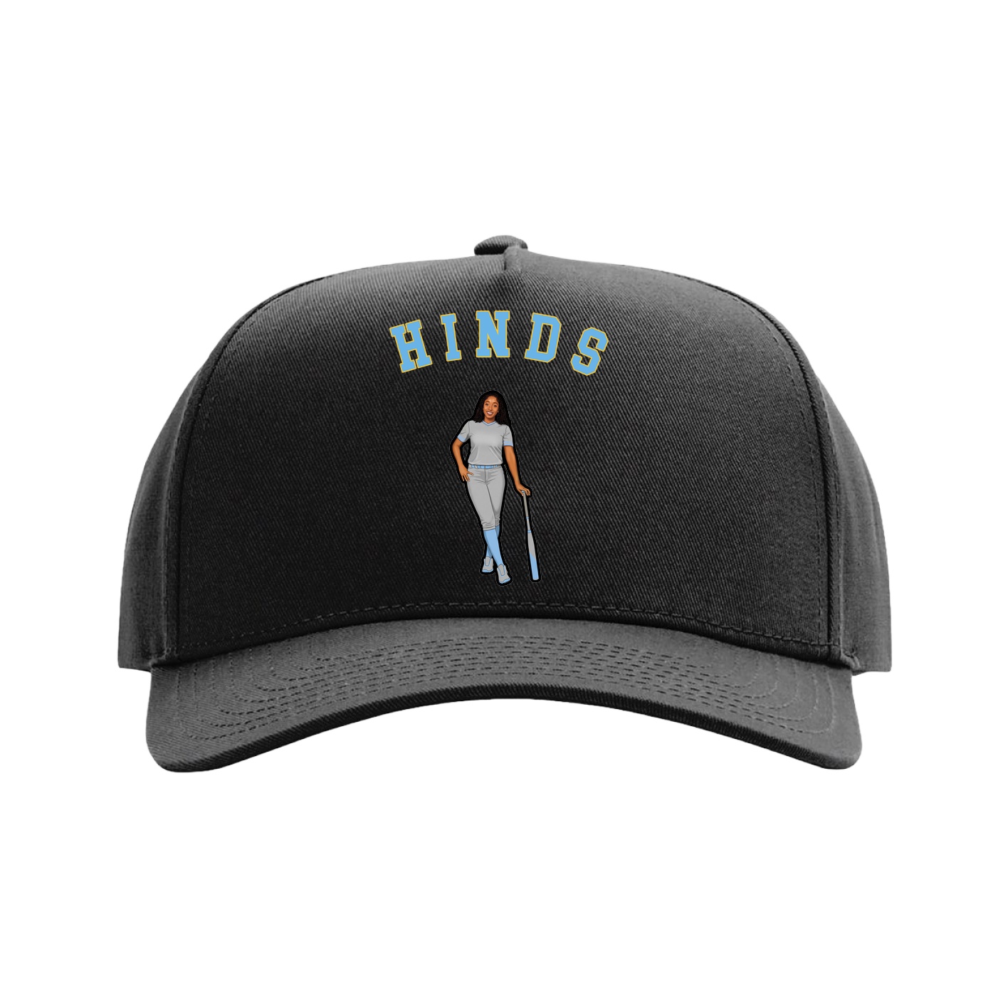 Full Fabric Five-Panel Champ Cap