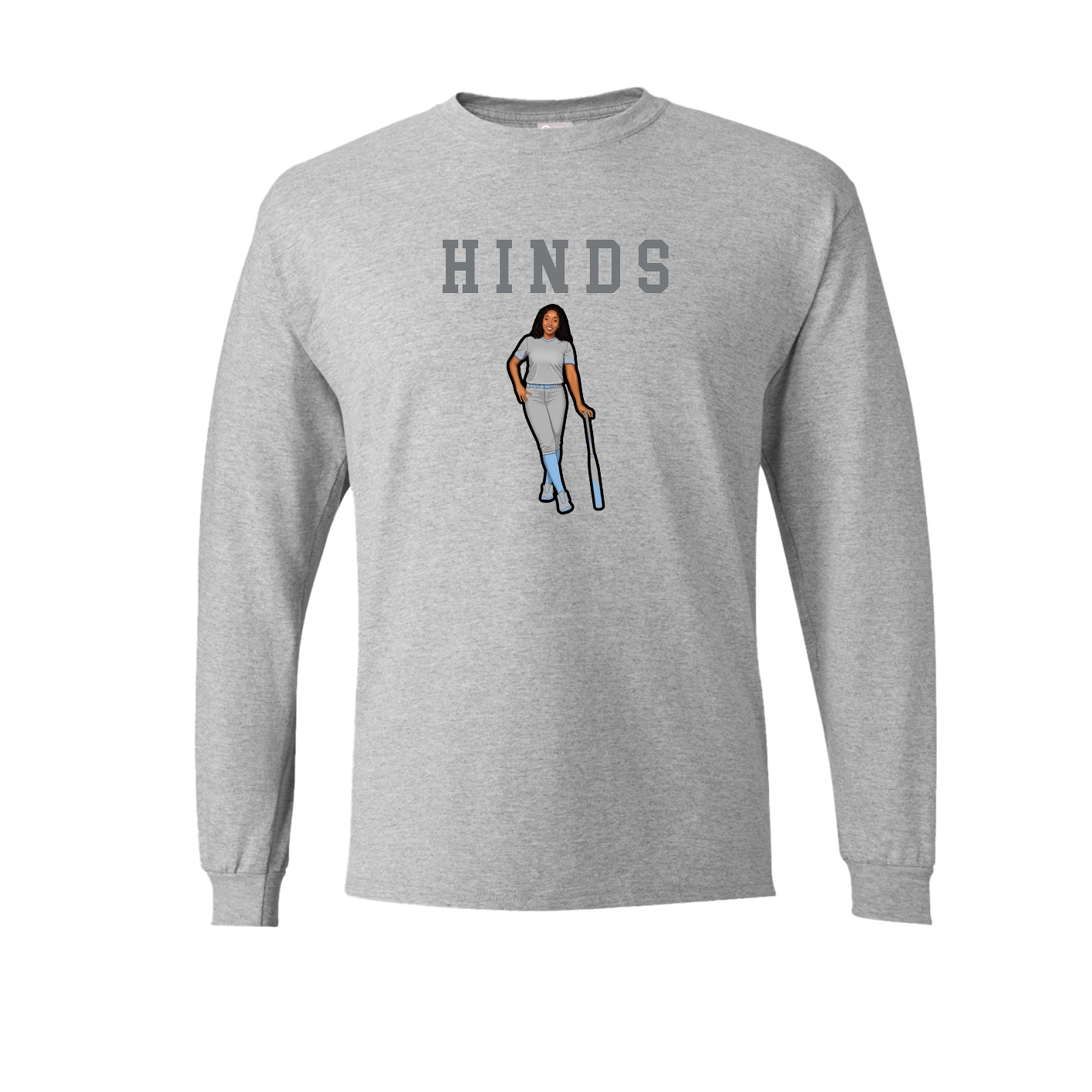 Long Sleeve Tee — Shirsey in Grey