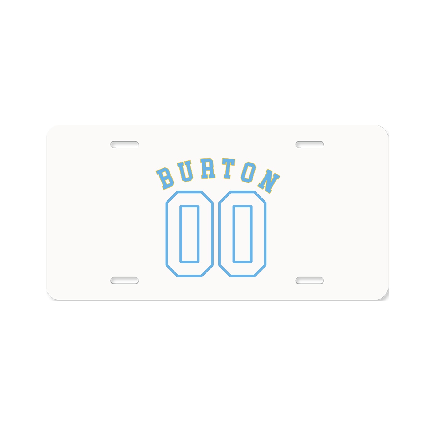 License Plate — Shirsey Arch in Classic