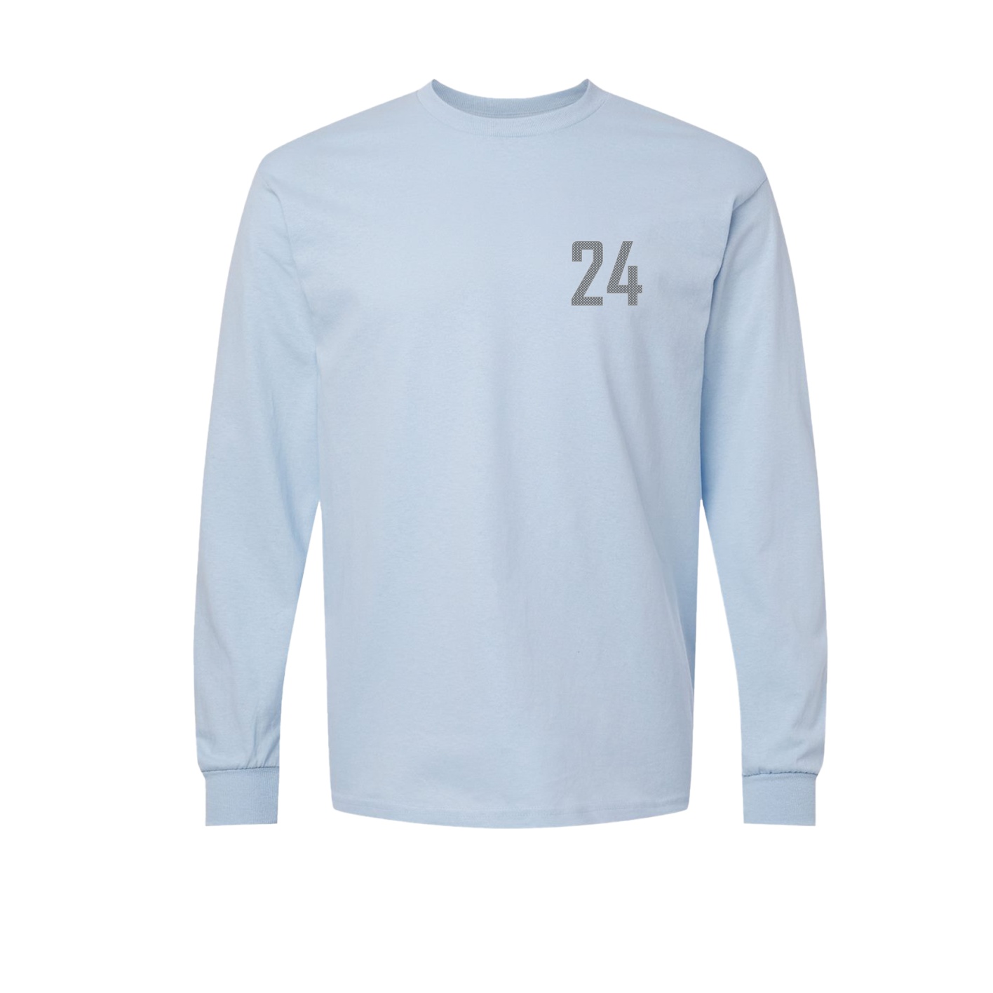 Long Sleeve Tee — Front Shirsy in Light Blue