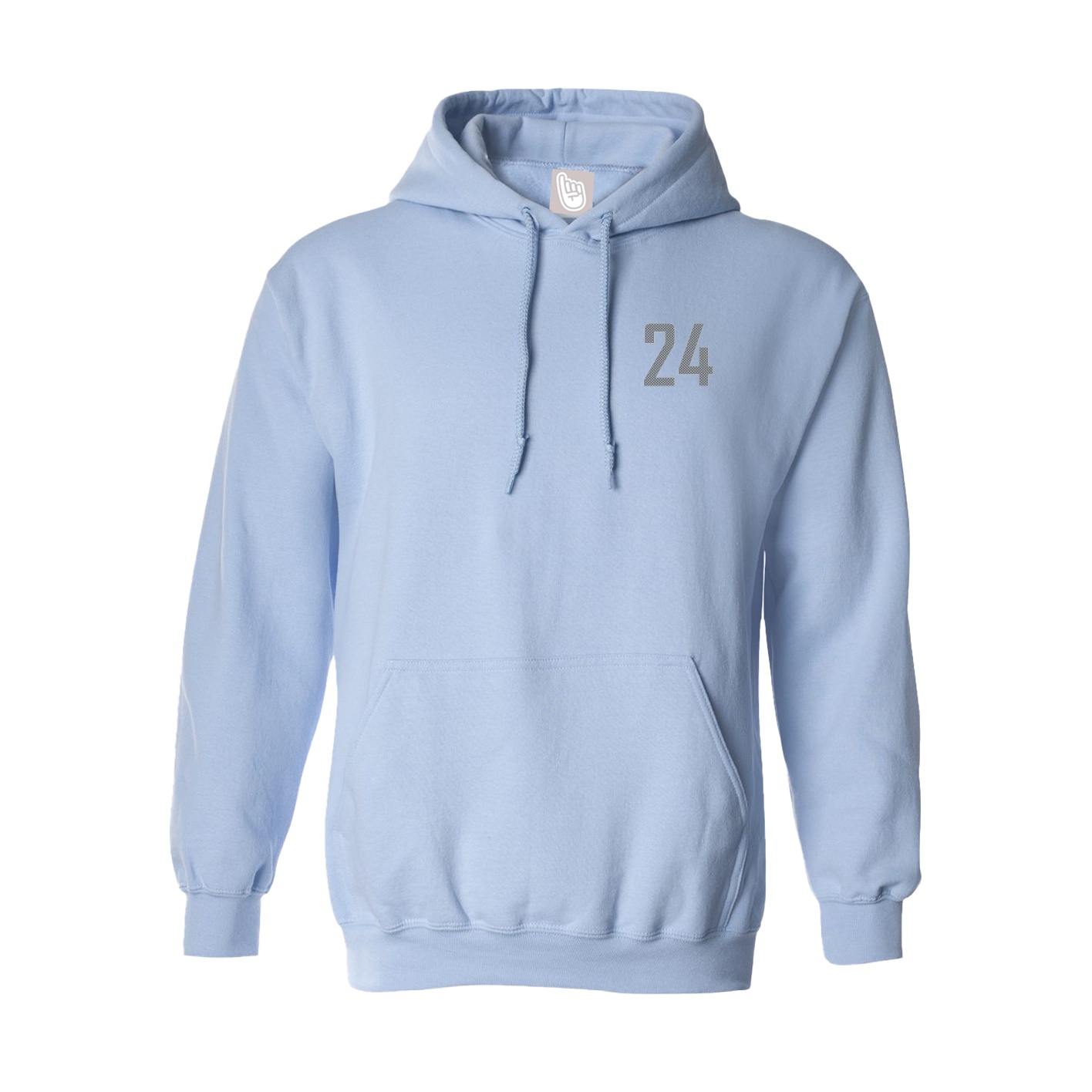 Hoodie — Front Shirsy in Light Blue