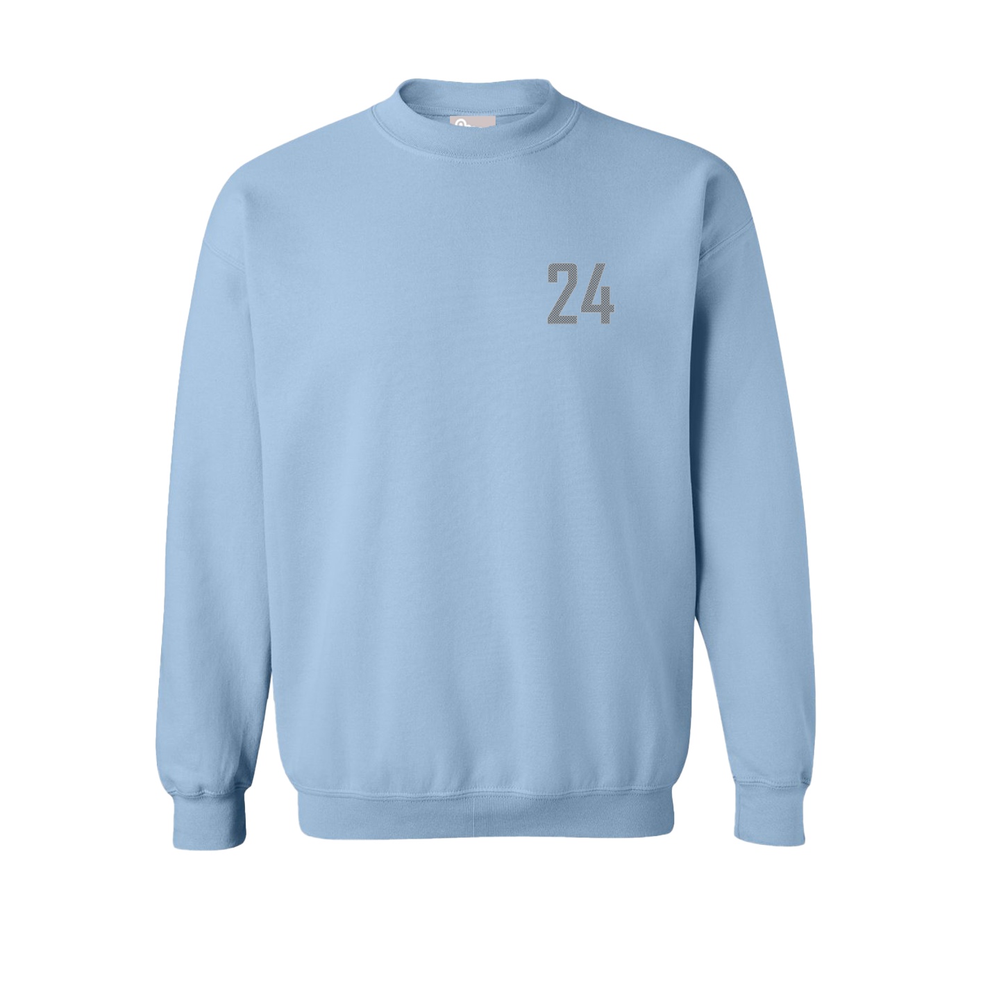Fleece Crew — Front Shirsy in Light Blue