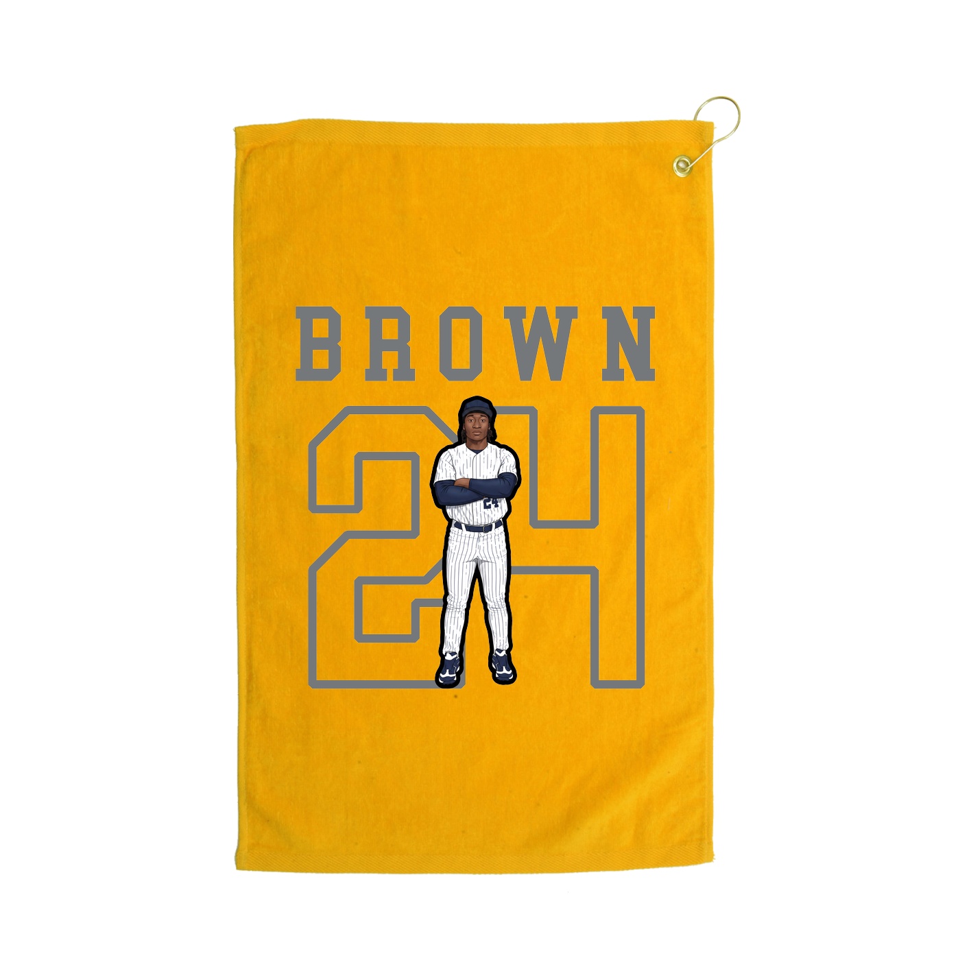 Golf Towel — Shirsey in Gold