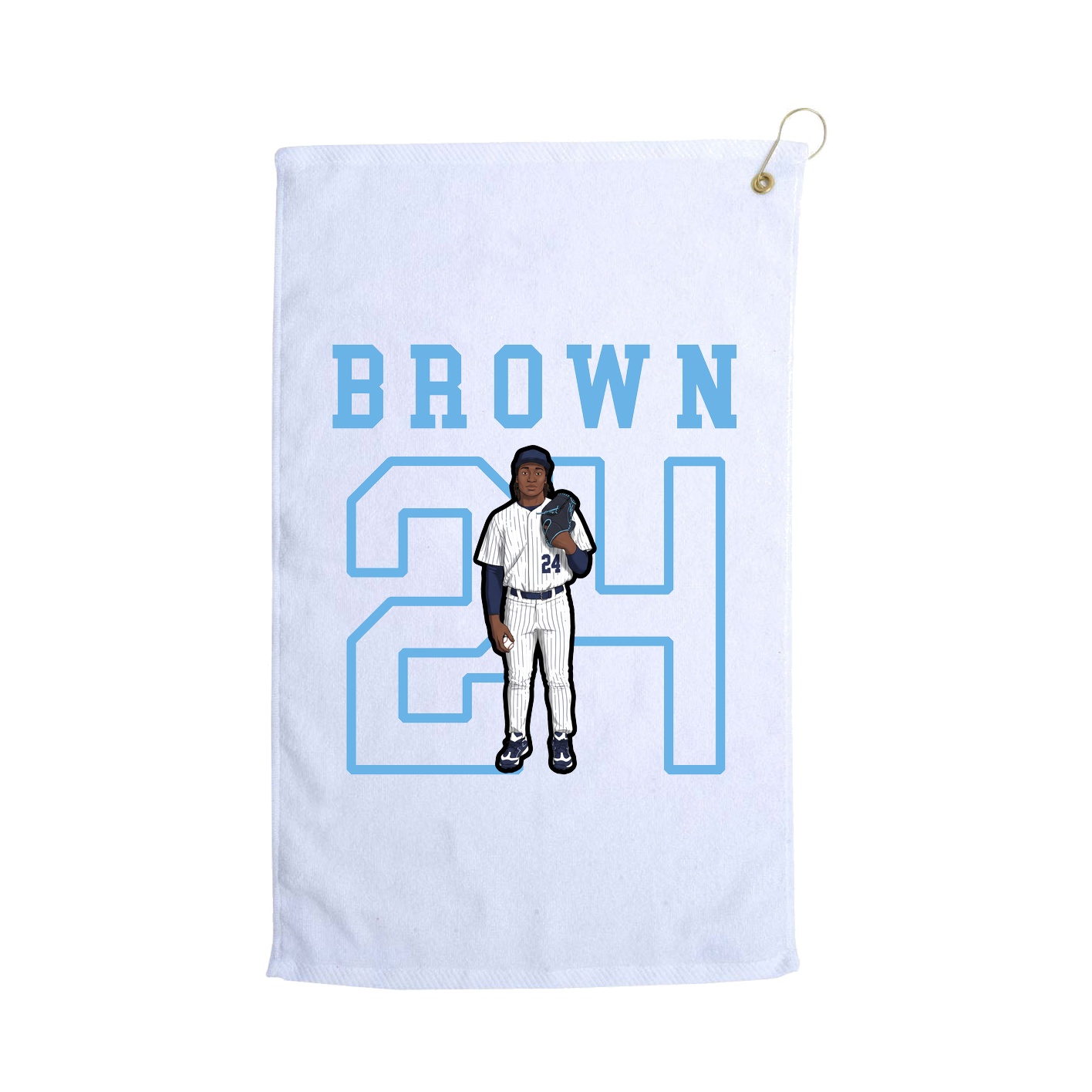 Golf Towel — Shirsey in White