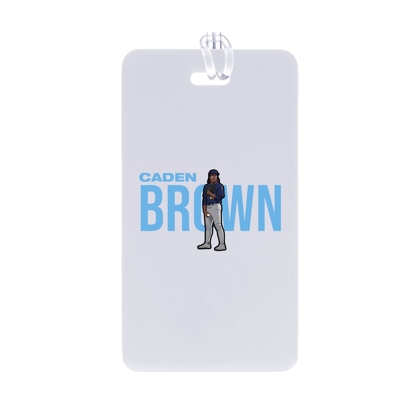 Bag Tag — Player Name in Classic