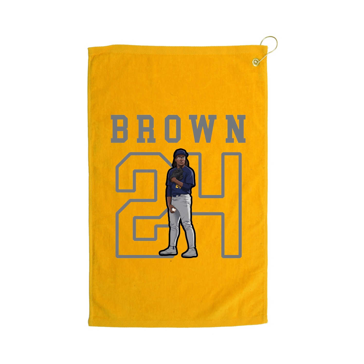 Golf Towel — Shirsey in Gold