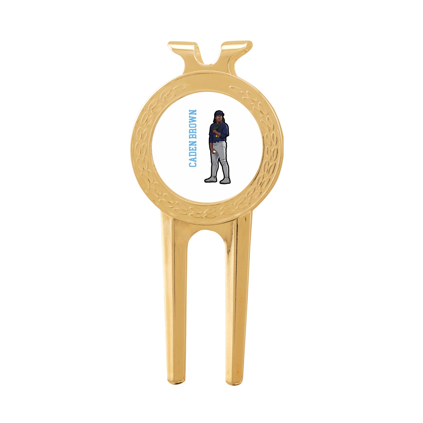 Divot Tool with Ball Marker — Name Vertical in Classic