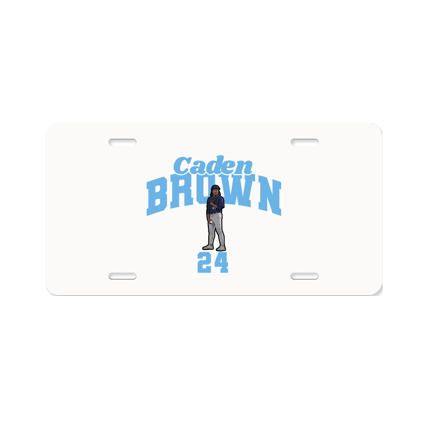License Plate — Signature Arch in Classic