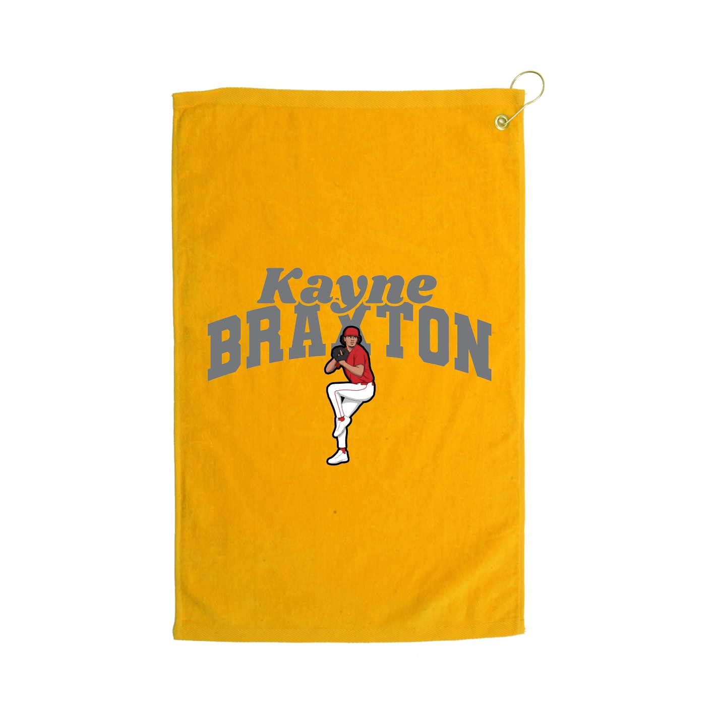 Golf Towel — Signature Arch in Gold