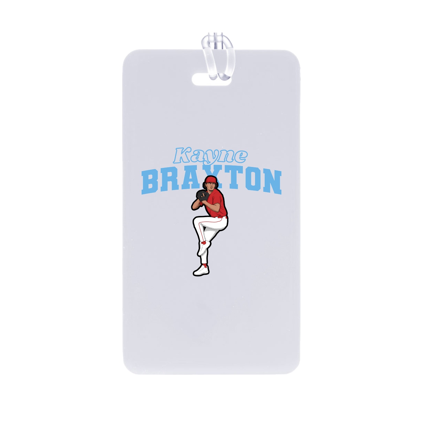 Bag Tag — Name Arch in Classic