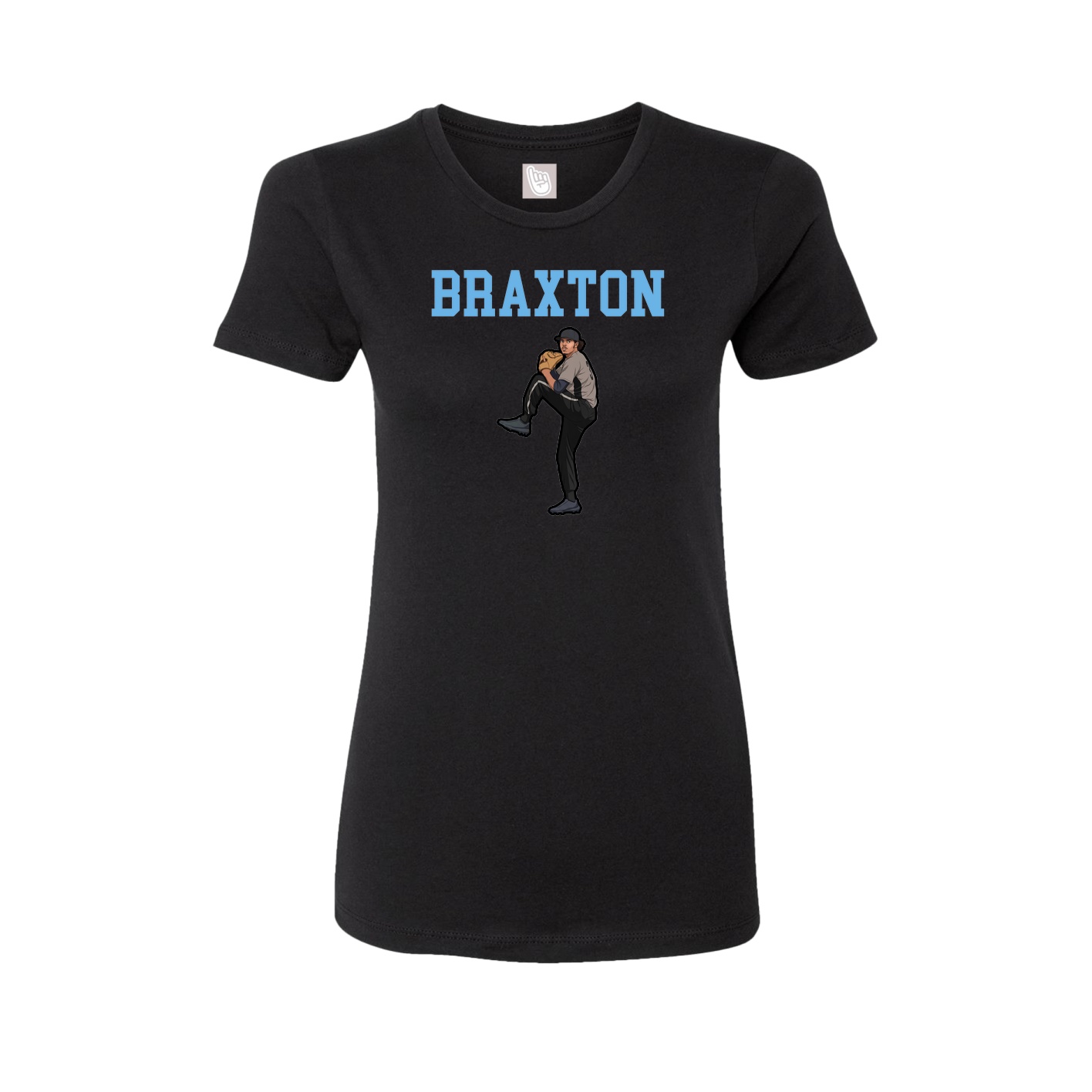 Fitted Women's Tee — Shirsey in Black