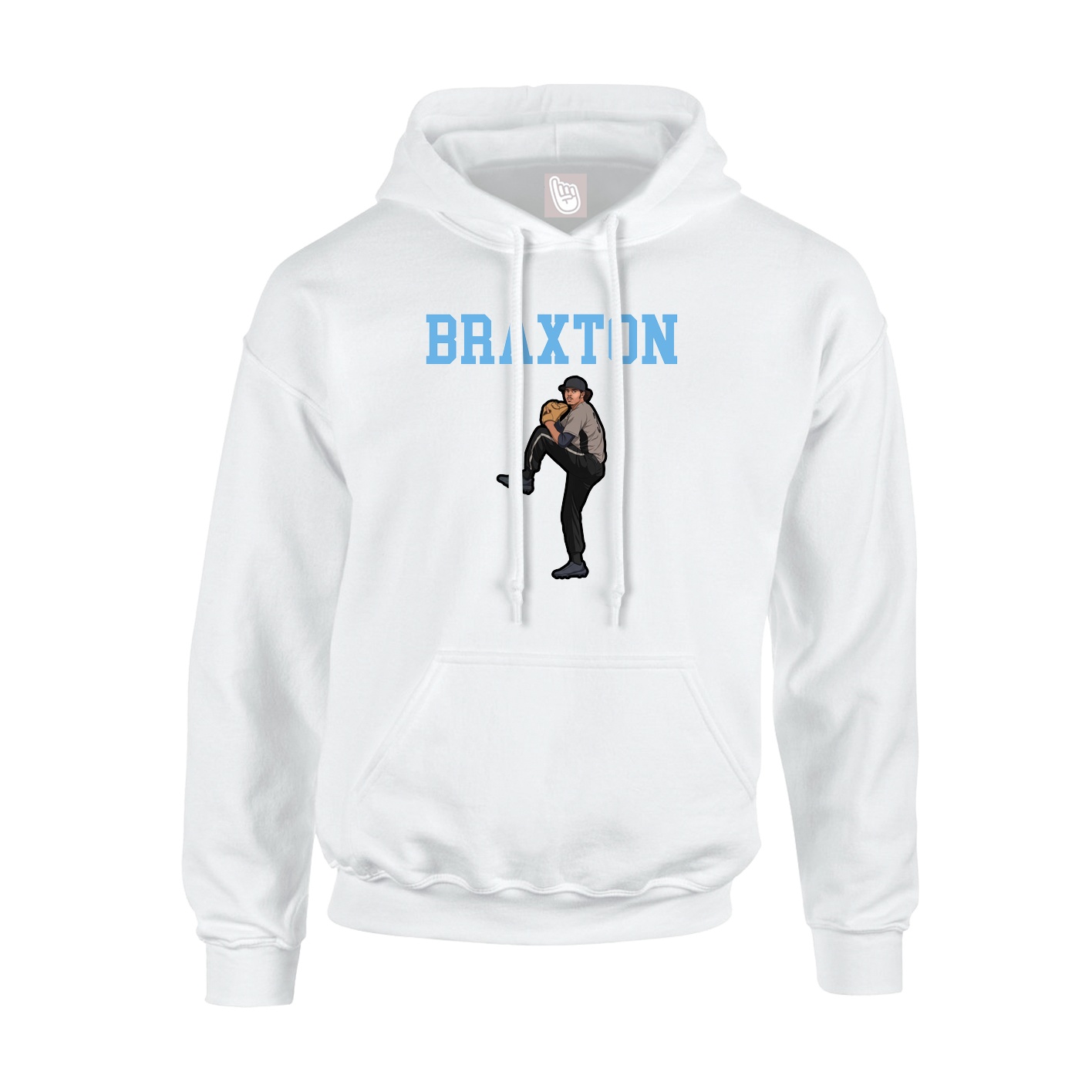 Youth Hoodie — Shirsey in White
