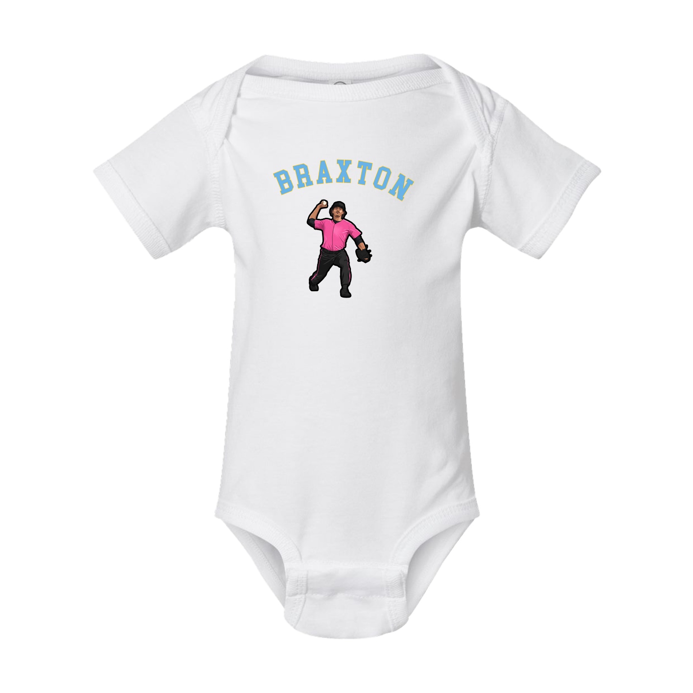Baby Onesie — Shirsey Arch in White