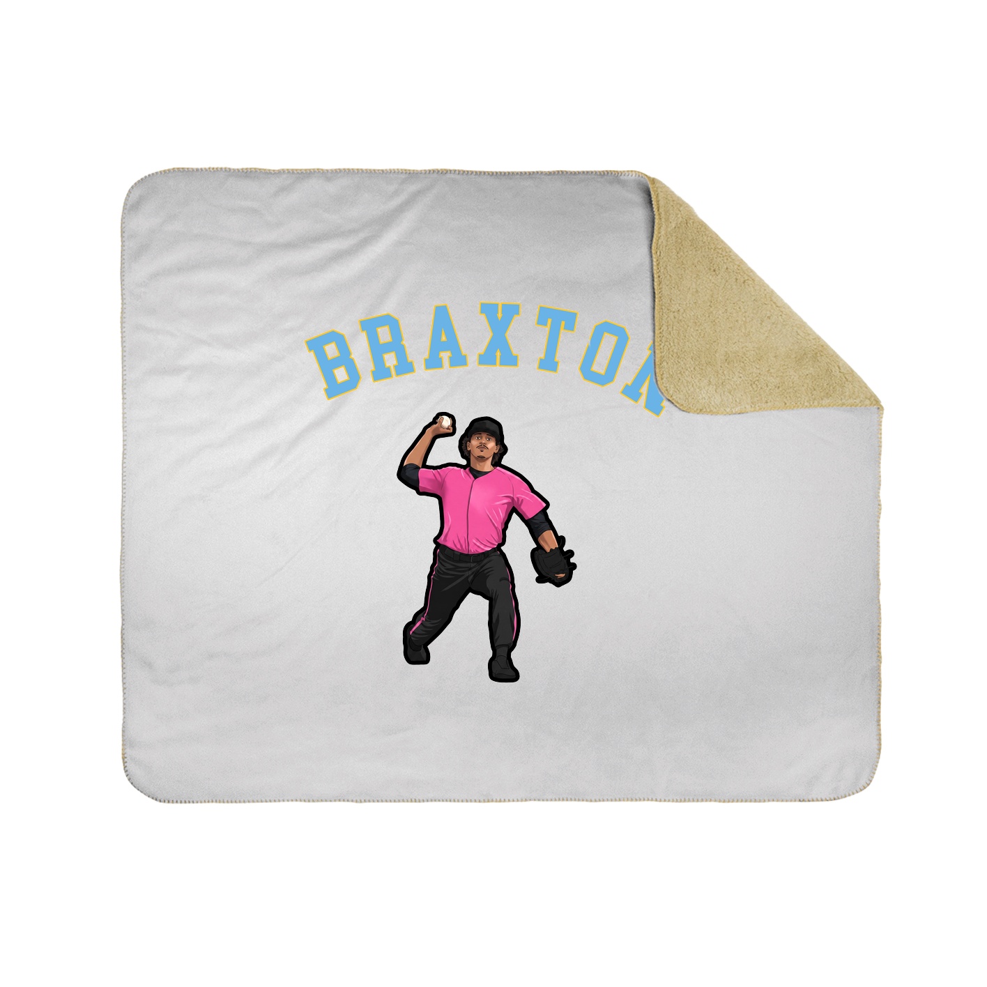Throw Blanket — Shirsey Arch in White