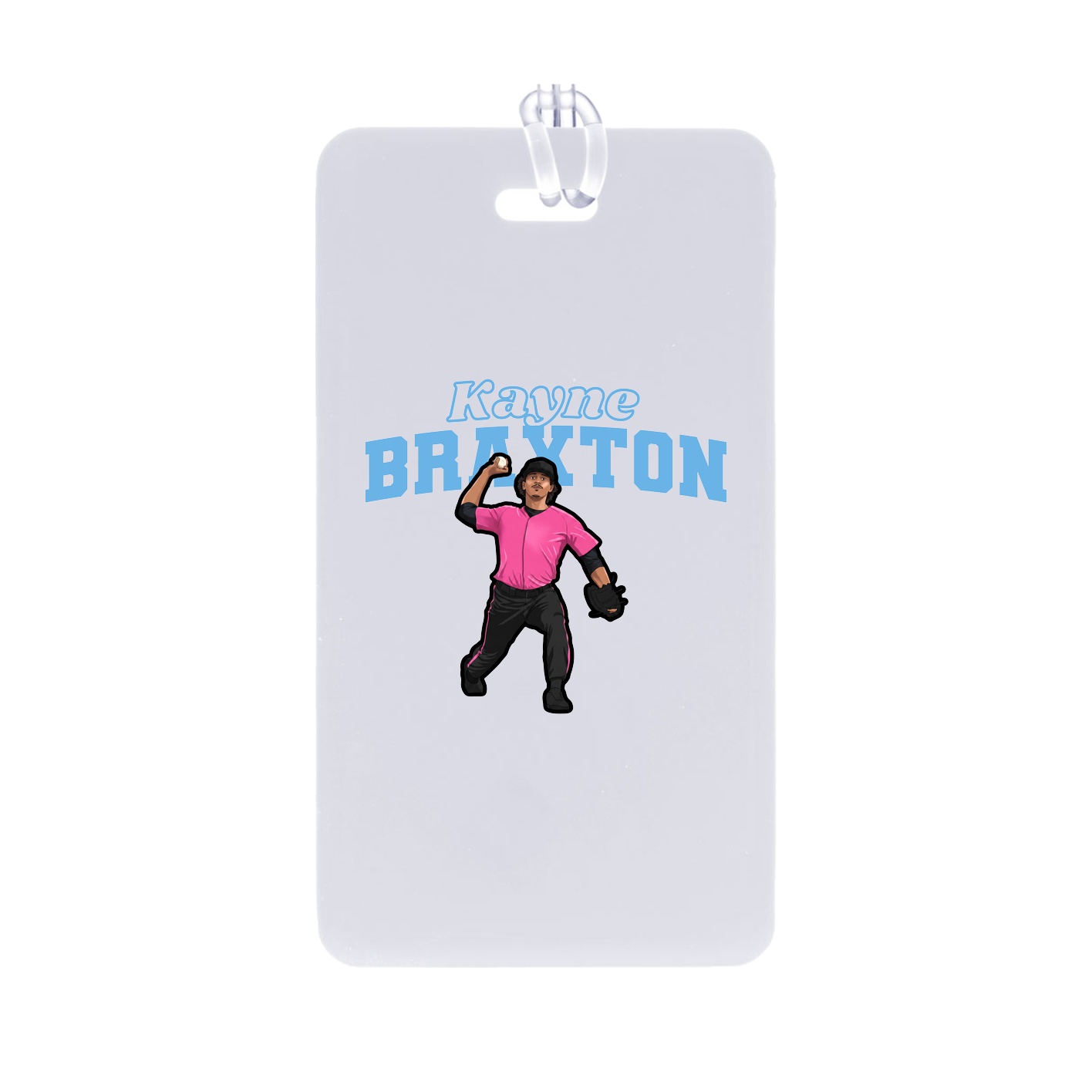 Bag Tag — Name Arch in Classic