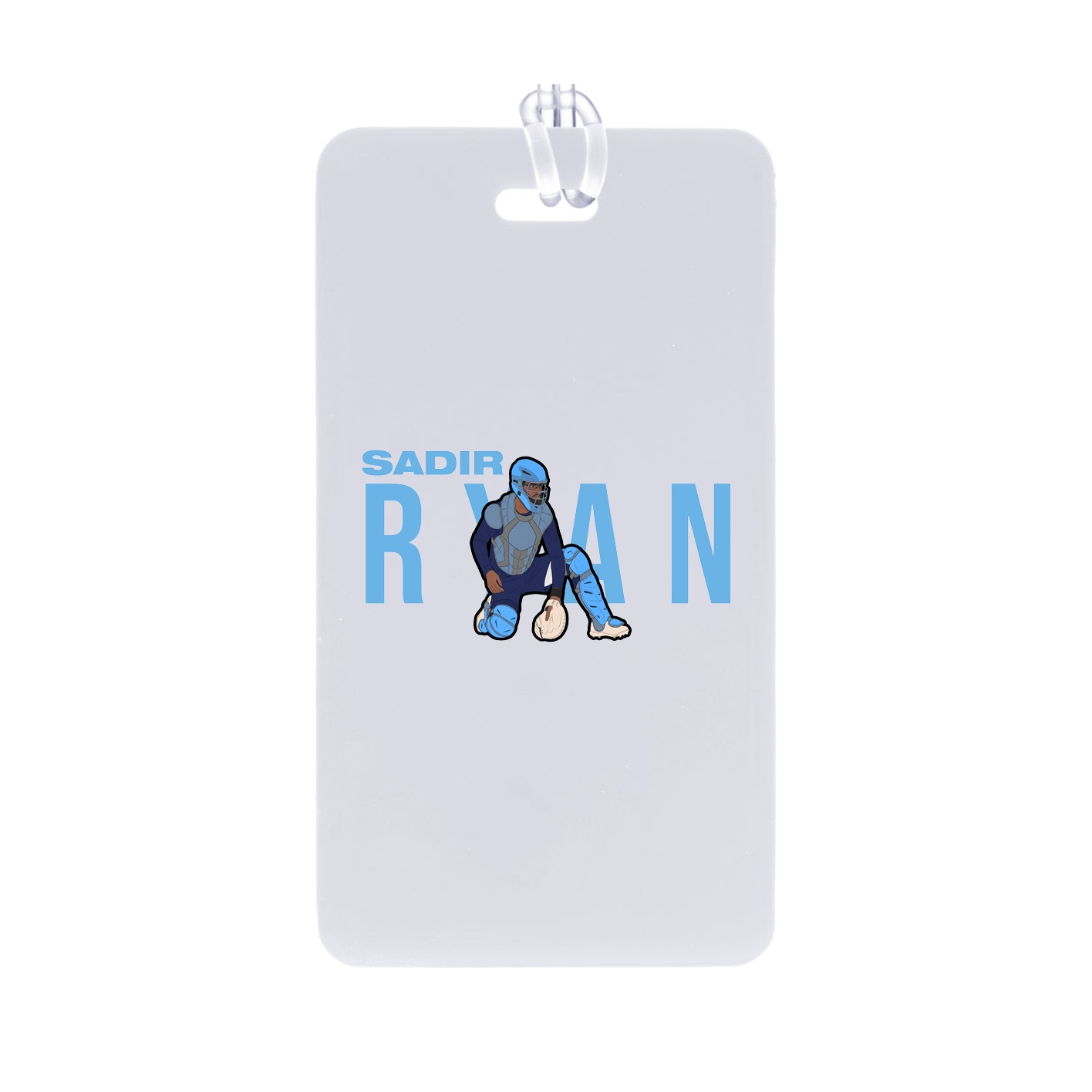 Bag Tag — Player Name in Classic