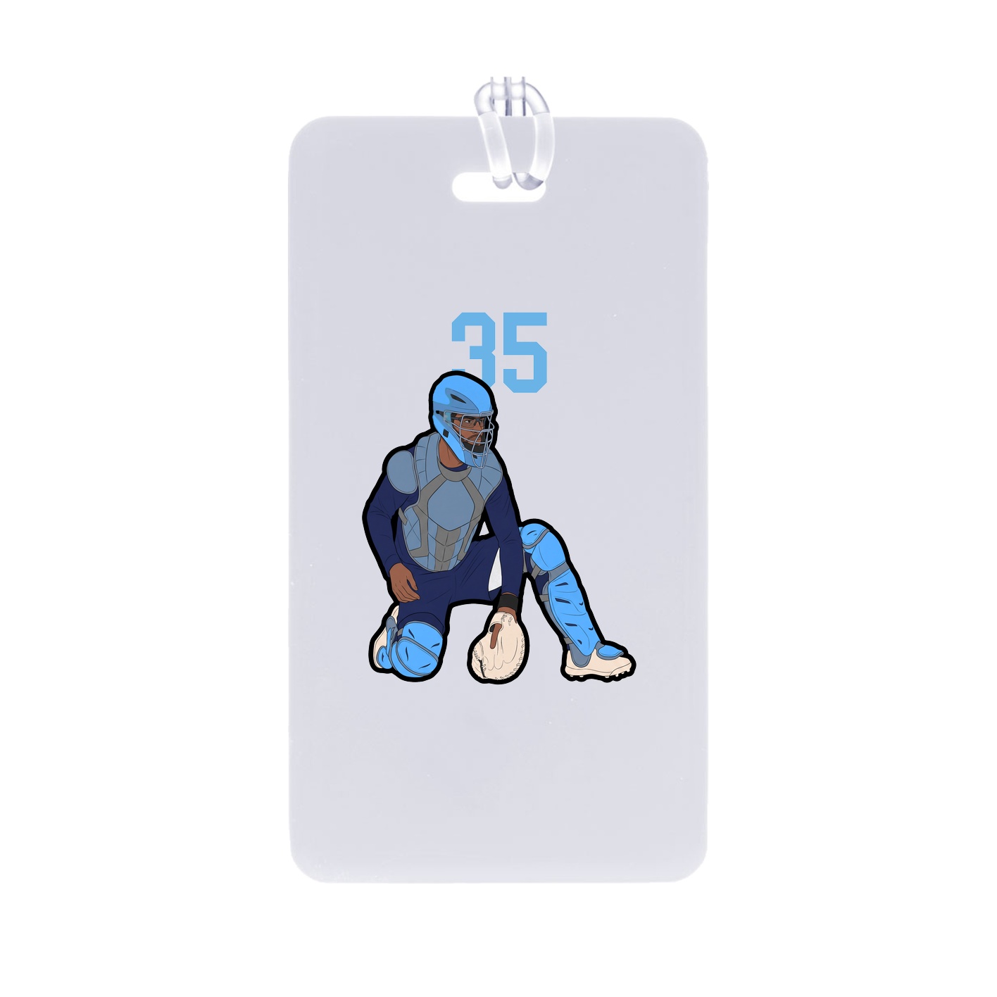 Bag Tag — Number Top in Classic