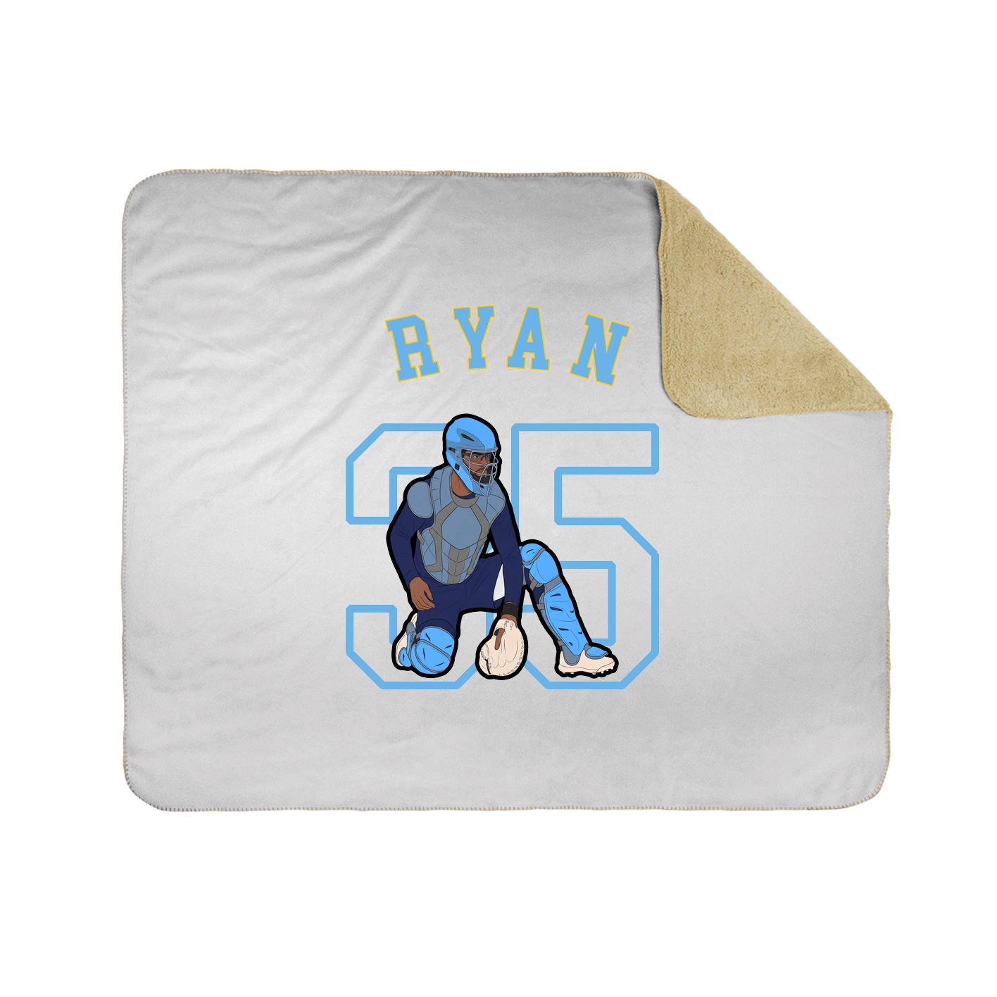 Throw Blanket — Shirsey Arch in White