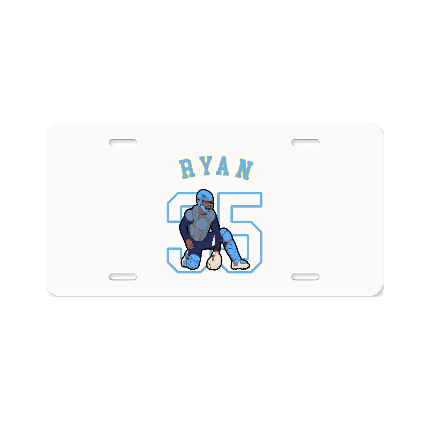 License Plate — Shirsey Arch in Classic